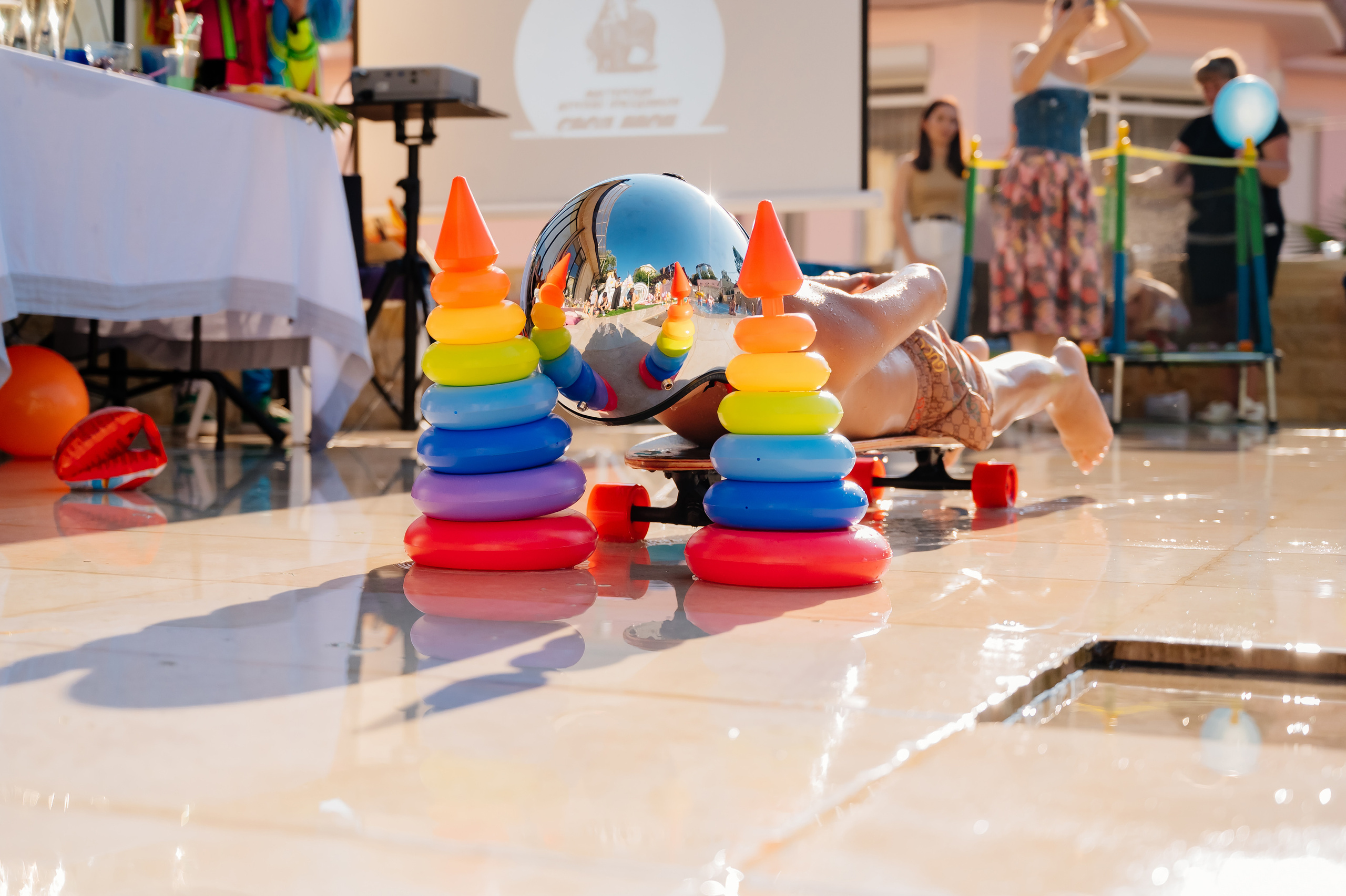 Детский день рождения у бассейна. Свадебный и семейный фотограф в Сочи Никита Пищов