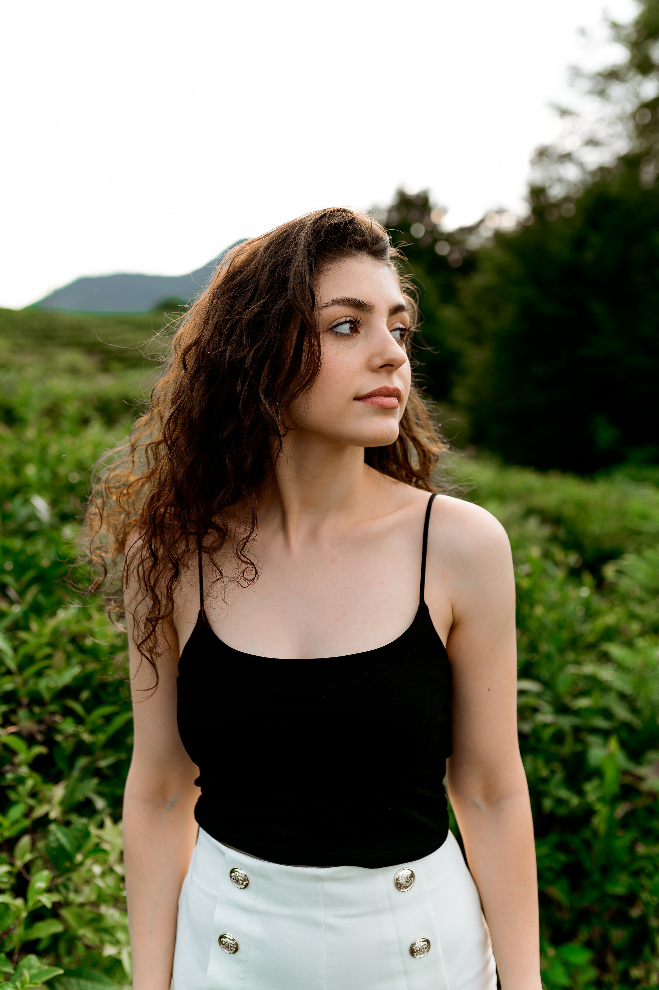 Женская фотосессия на Чайных плантациях. Свадебный и семейный фотограф в Сочи Никита Пищов