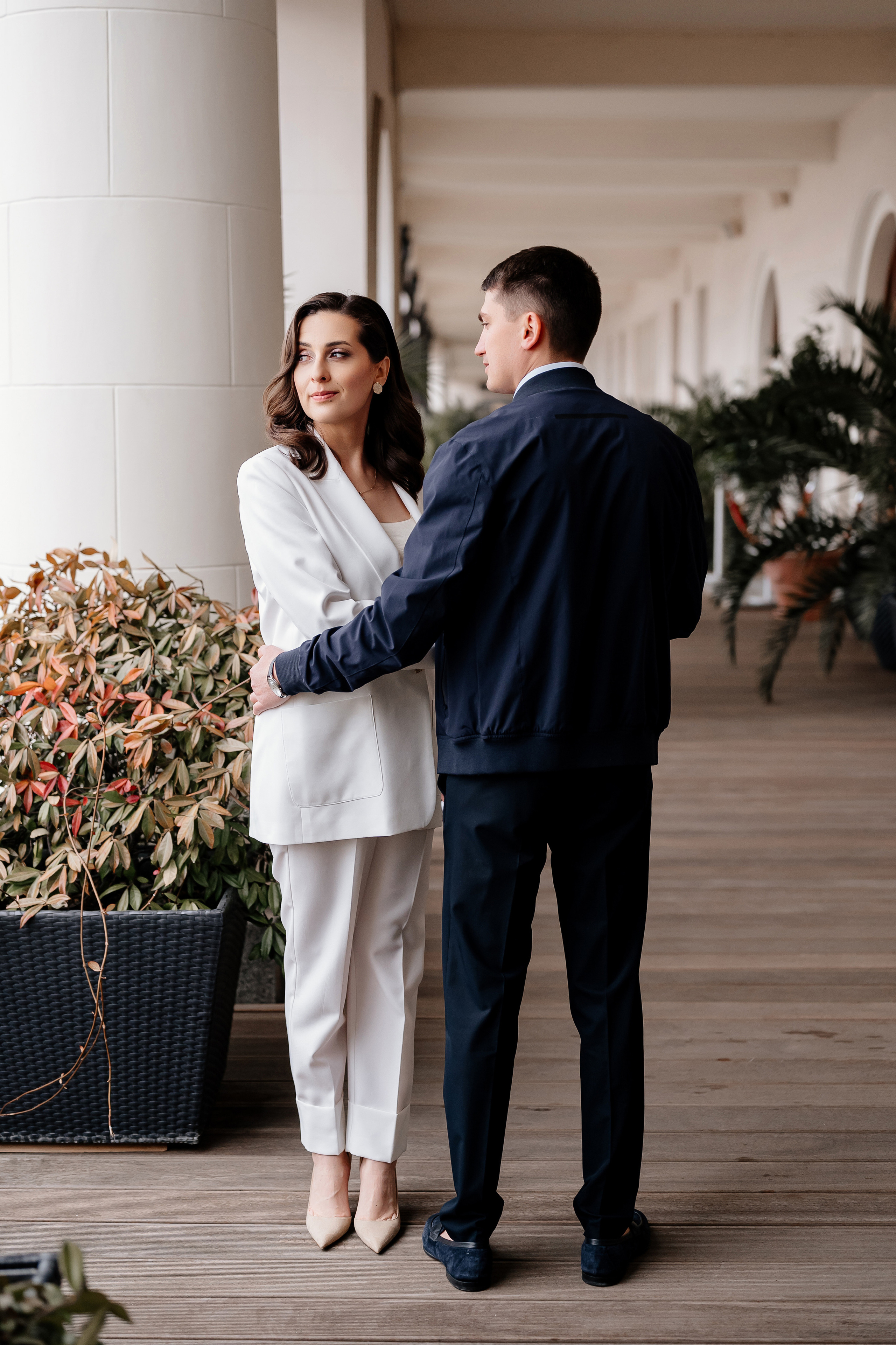 Прогулка после загса. Свадебный и семейный фотограф в Сочи Никита Пищов