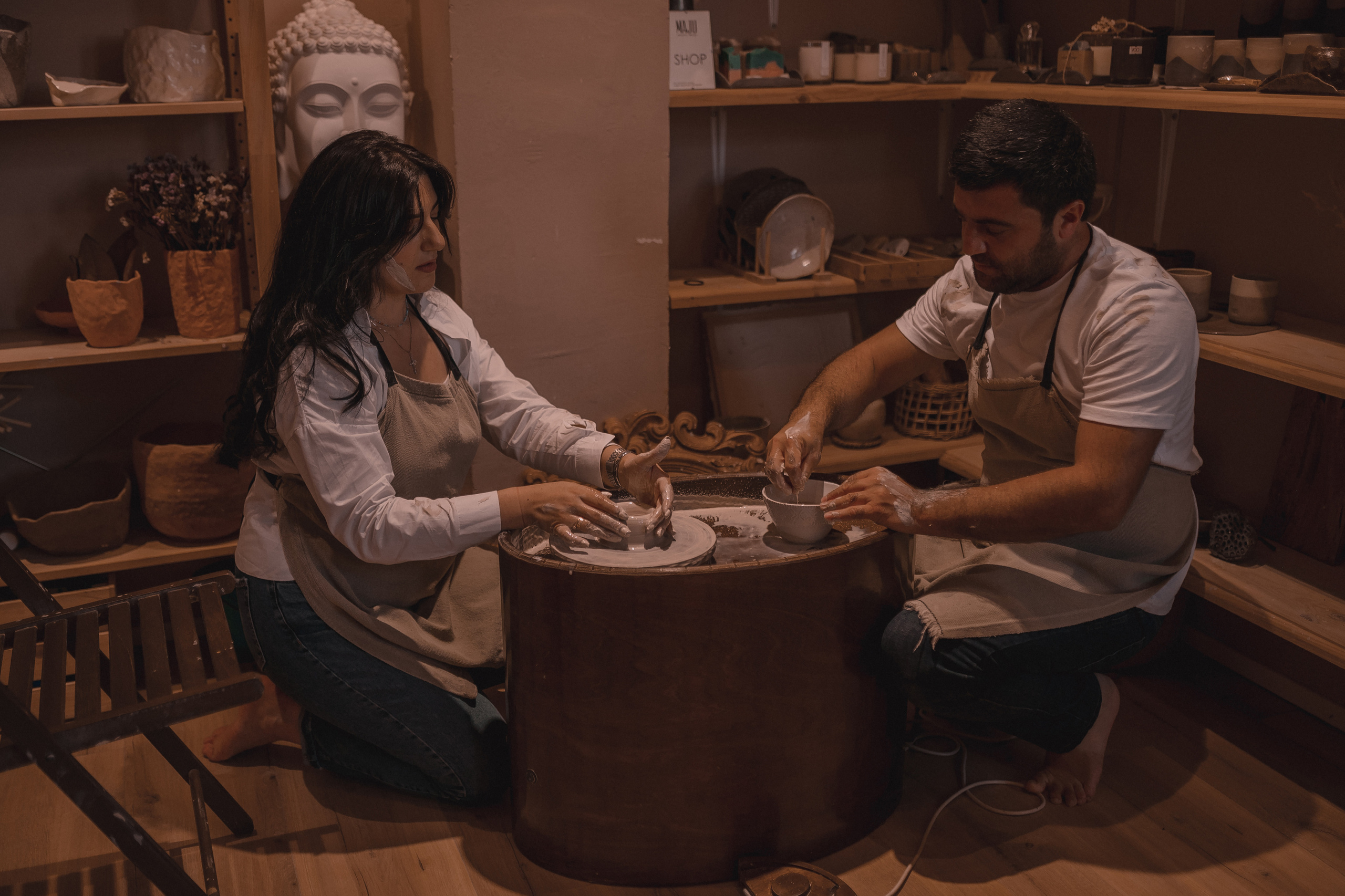 Фотосессия в гончарной. Свадебный и семейный фотограф в Сочи Никита Пищов