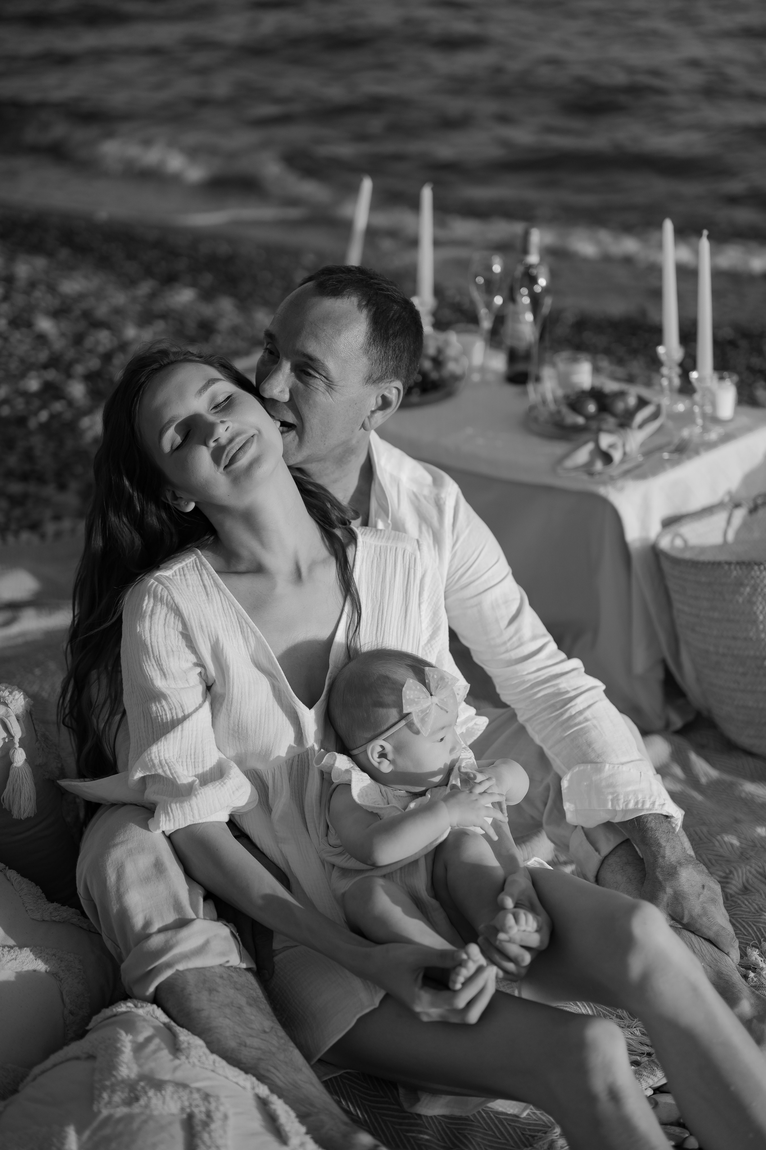 Свидание на пляже. Свадебный и семейный фотограф в Сочи Никита Пищов