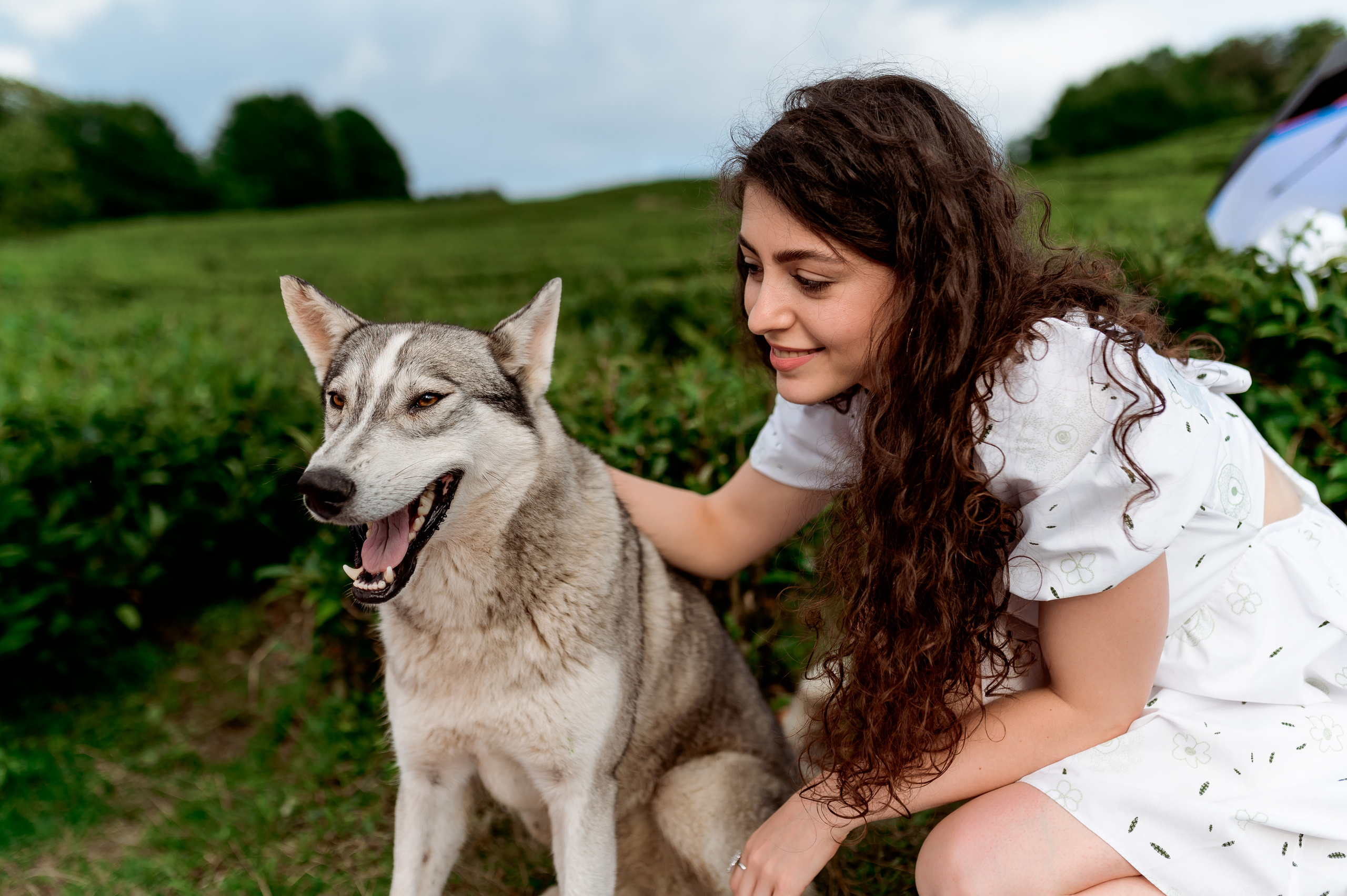 Женская фотосессия на Чайных плантациях. Свадебный и семейный фотограф в Сочи Никита Пищов