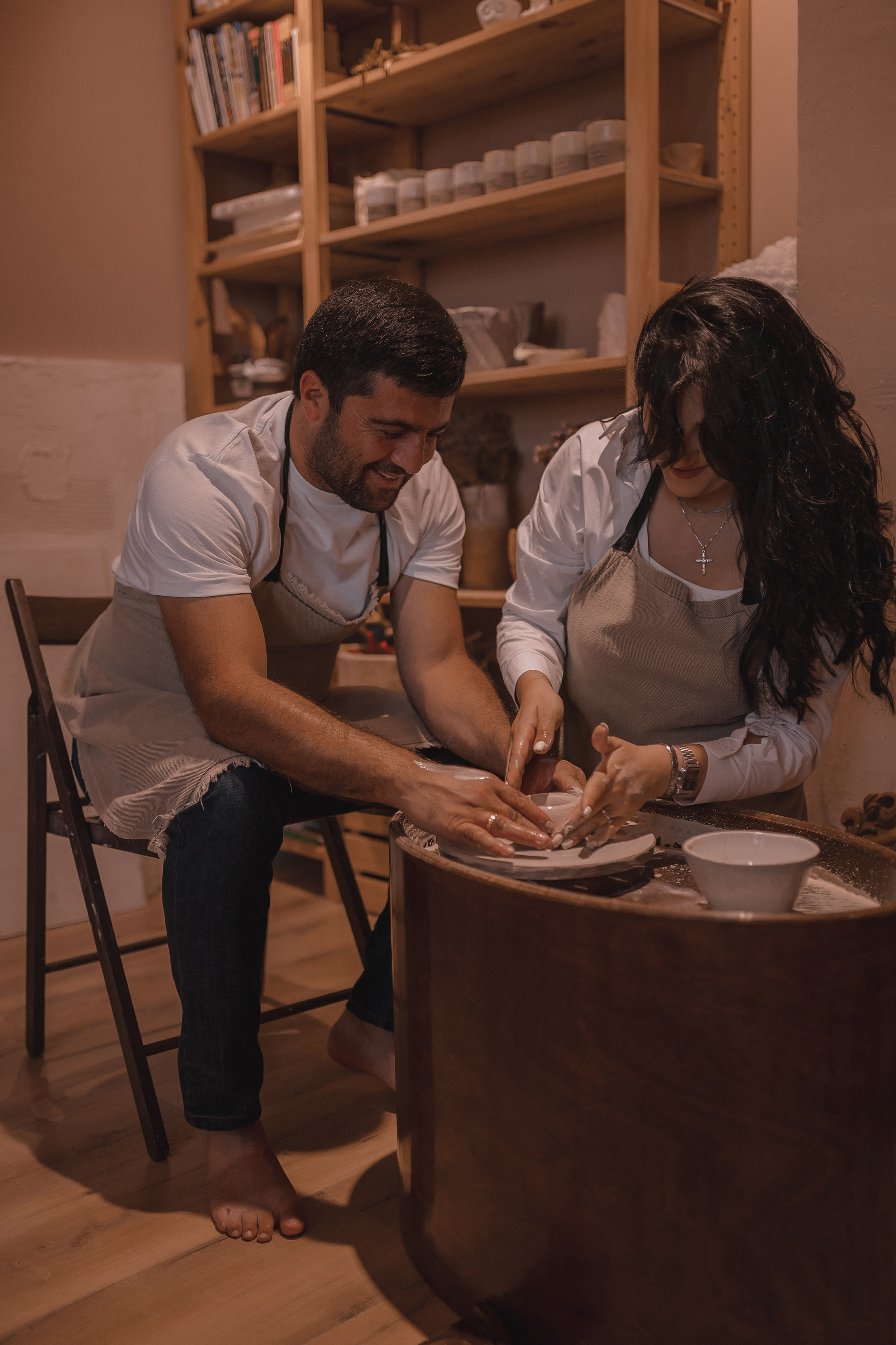 Фотосессия в гончарной. Свадебный и семейный фотограф в Сочи Никита Пищов