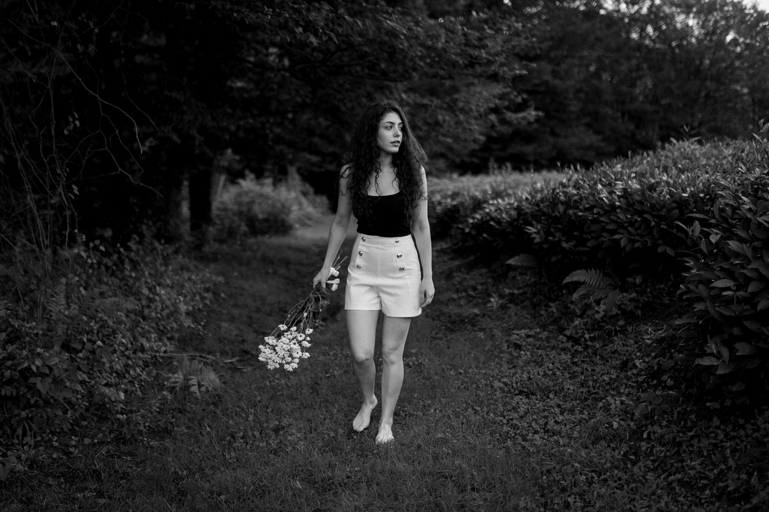 Женская фотосессия на Чайных плантациях. Свадебный и семейный фотограф в Сочи Никита Пищов