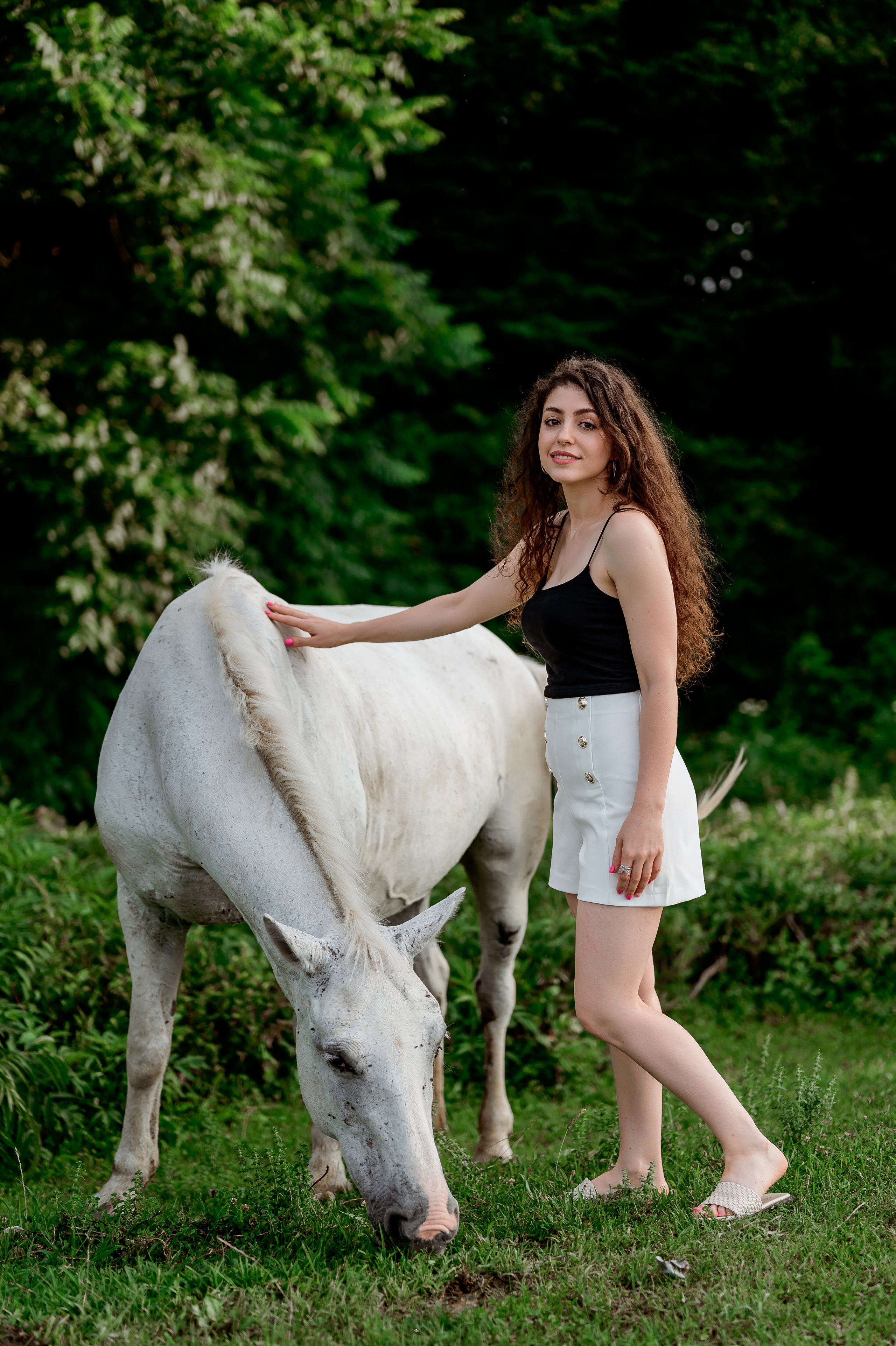 Женская фотосессия на Чайных плантациях. Свадебный и семейный фотограф в Сочи Никита Пищов