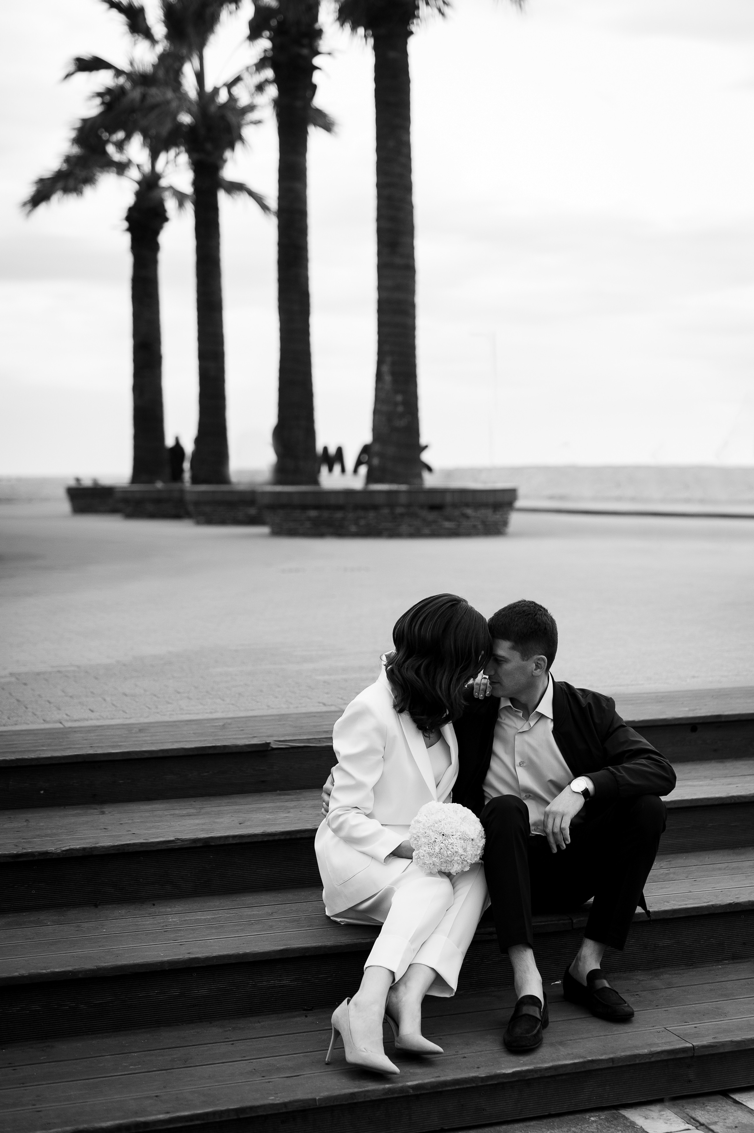 Прогулка после загса. Свадебный и семейный фотограф в Сочи Никита Пищов