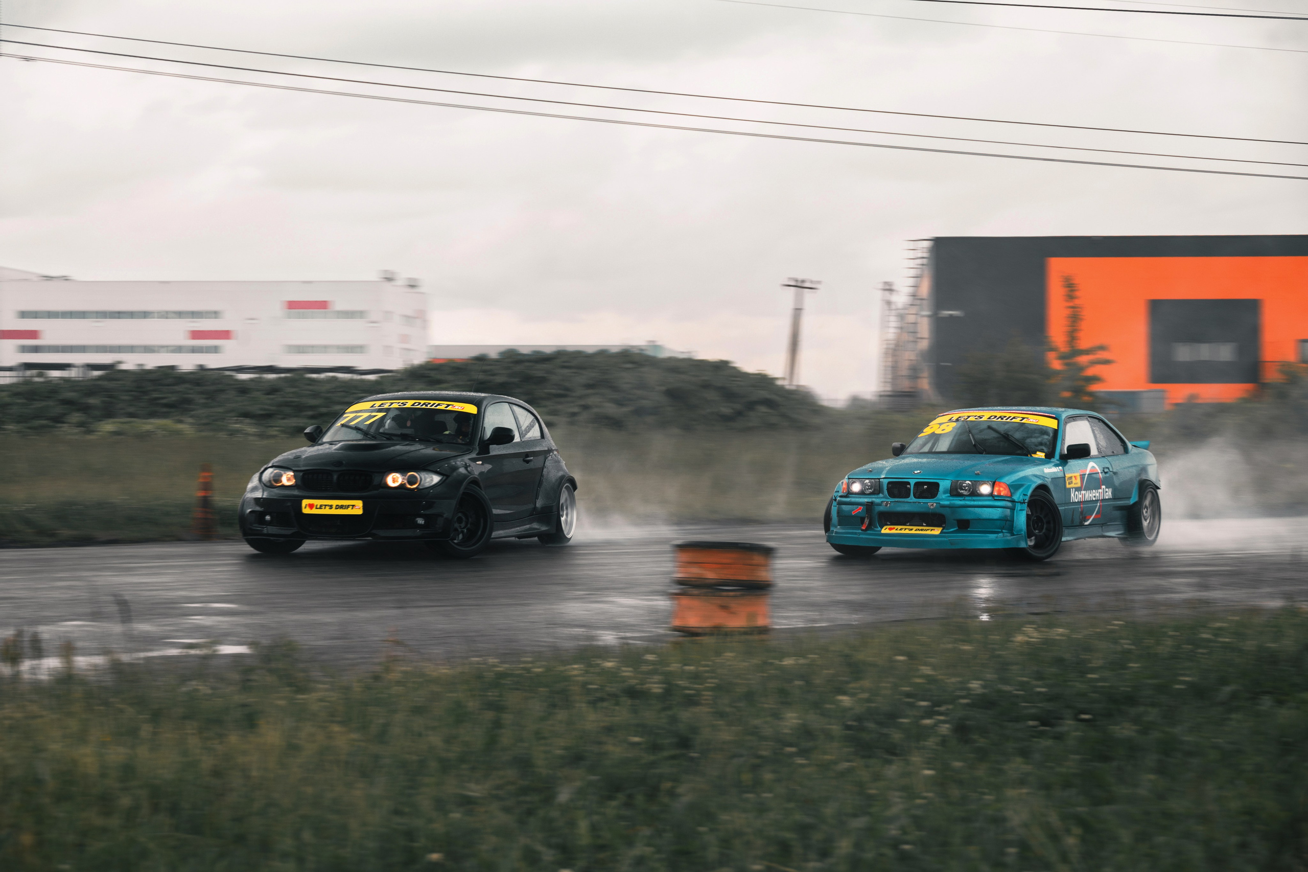 Фоторепортаж с «Больших Гонок» — дрифт, драг, звук