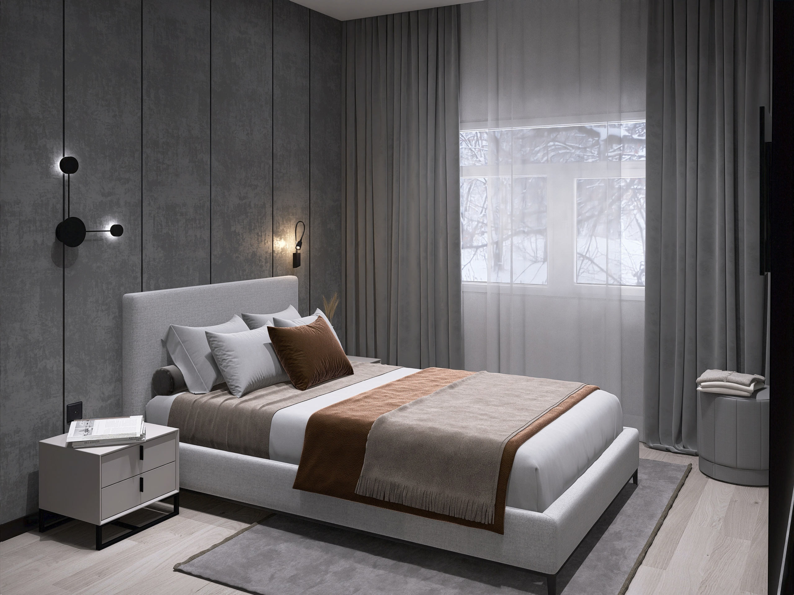 КП Гармония. Площадь 107 кв. м. Дизайнер интерьера в Новосибирске_Елена Сергеева