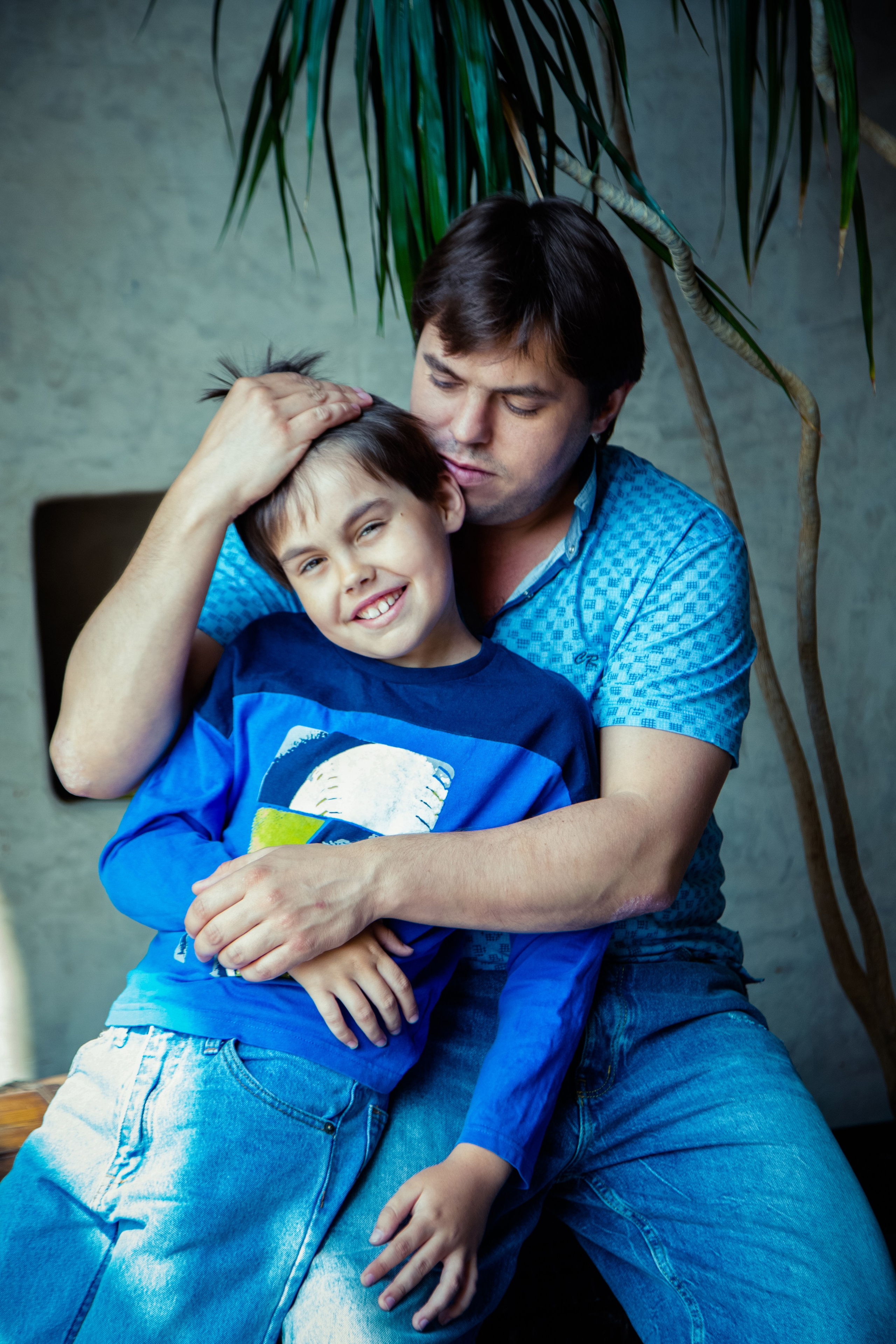 Семейная студийная фотосессия. Свадебный и семейный фотограф в Москве и Подмосковье Лариса Козлова