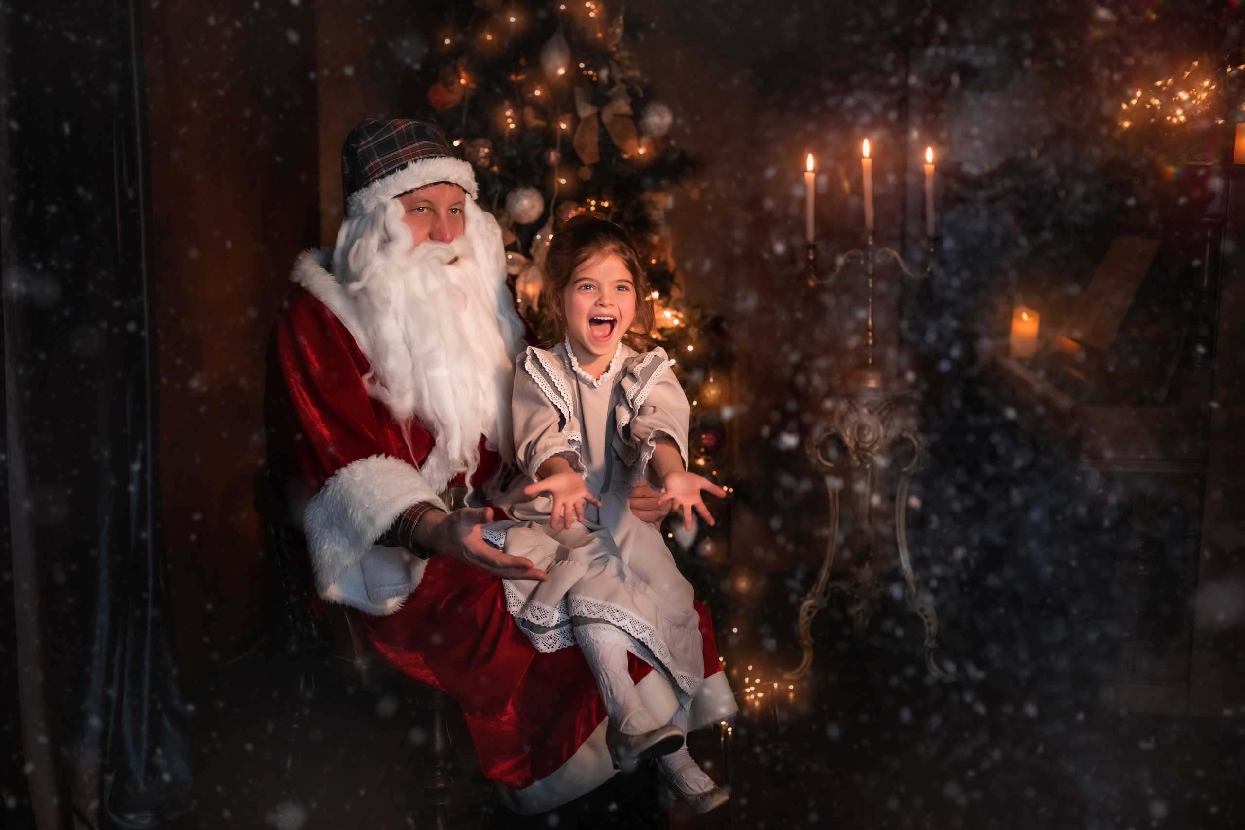 В ожидании Дедушки Мороза. Семейный и детский фотограф в Екатеринбурге Оксана Пипкина