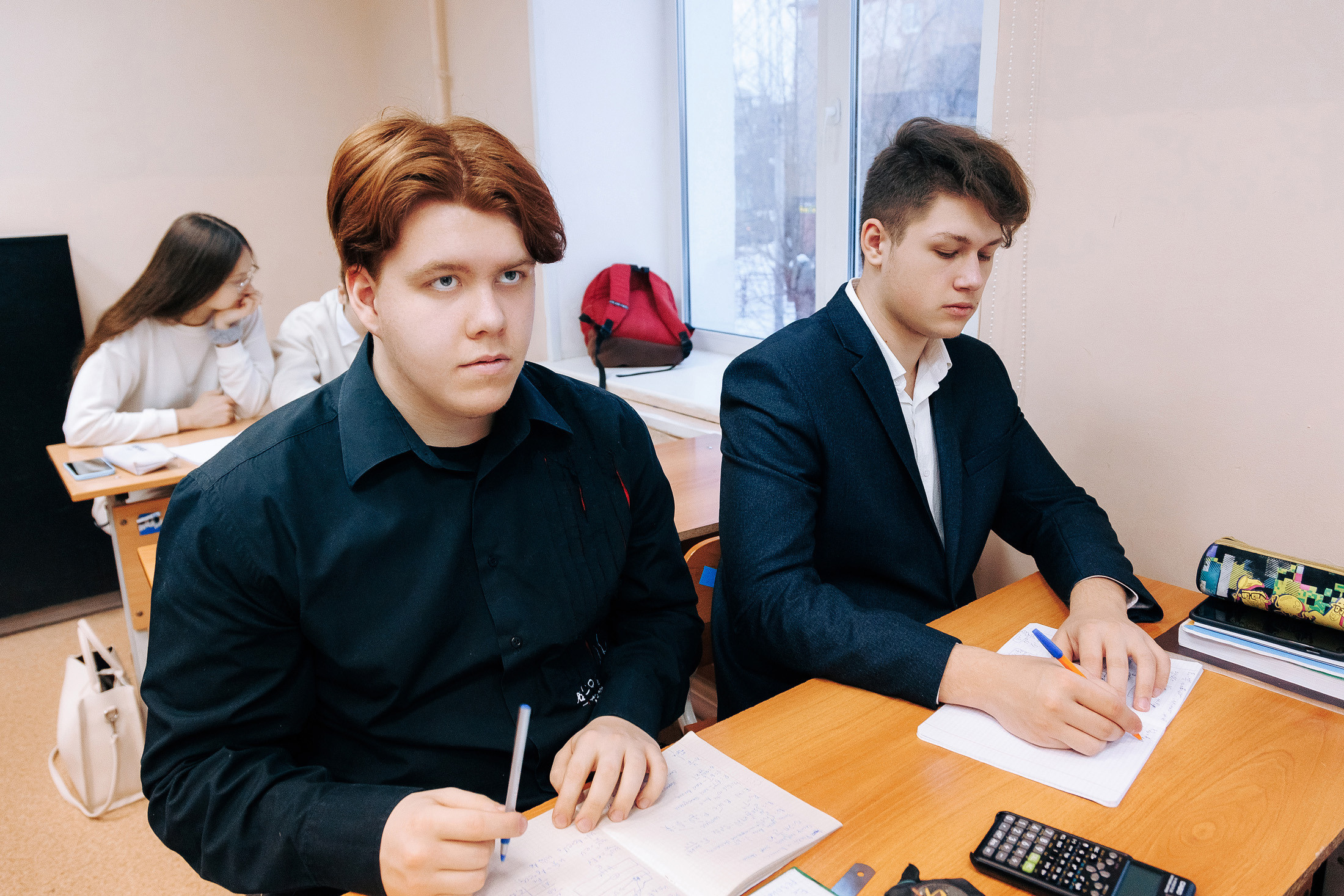 Старшие классы. На уроке