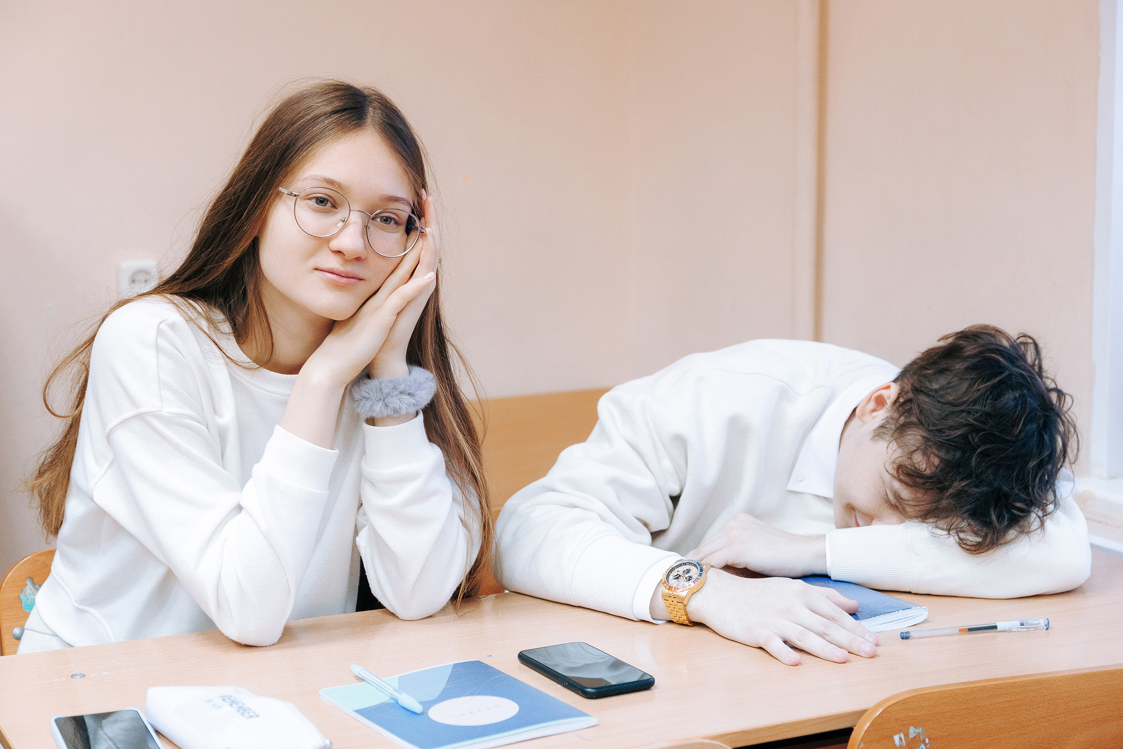 Старшие классы. На уроке