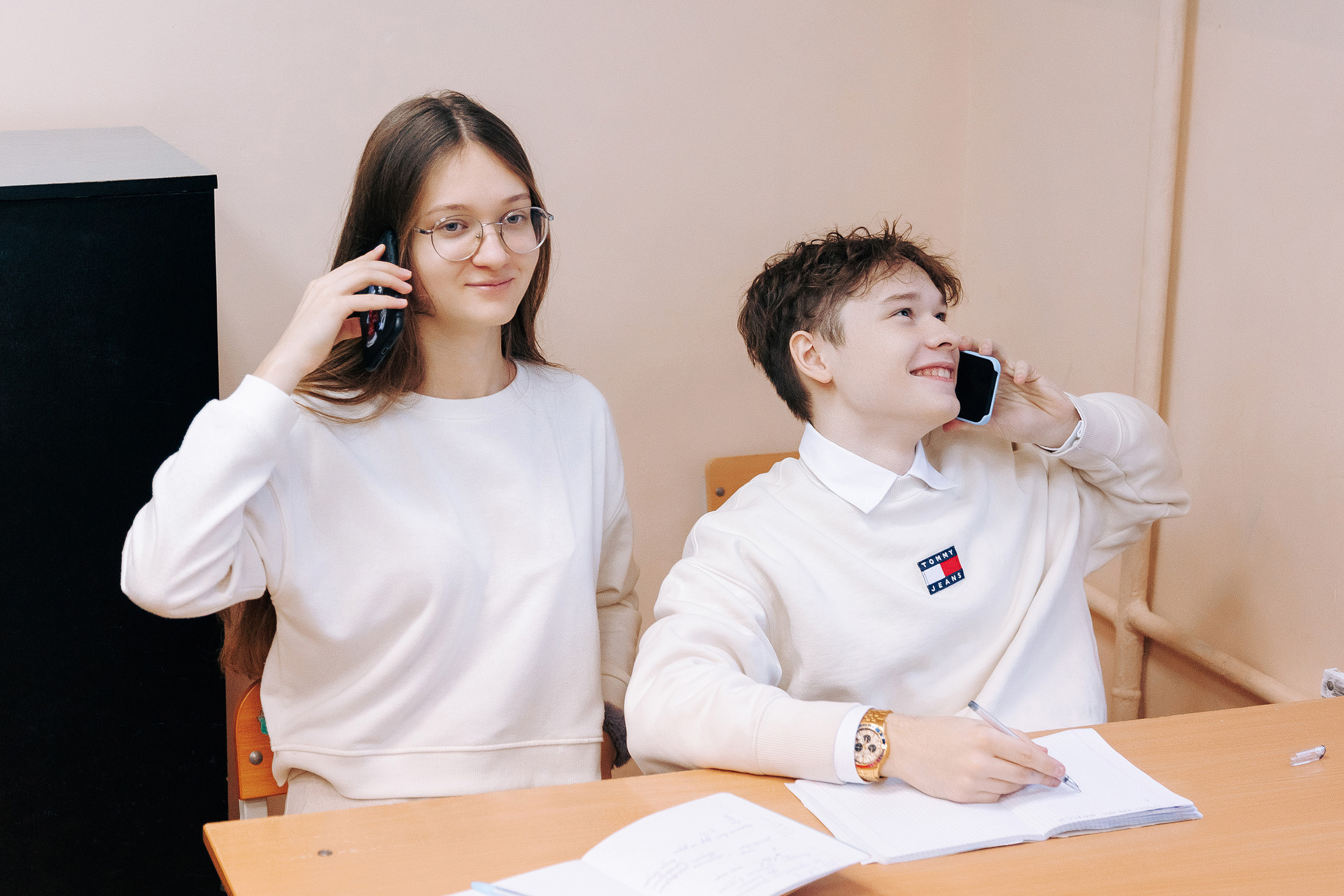 Старшие классы. На уроке