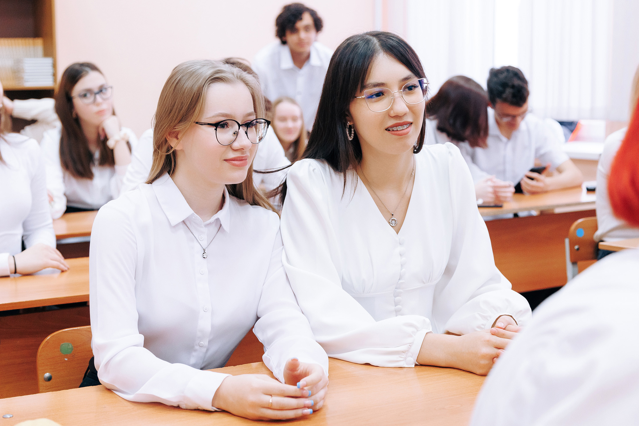 Старшие классы. На уроке