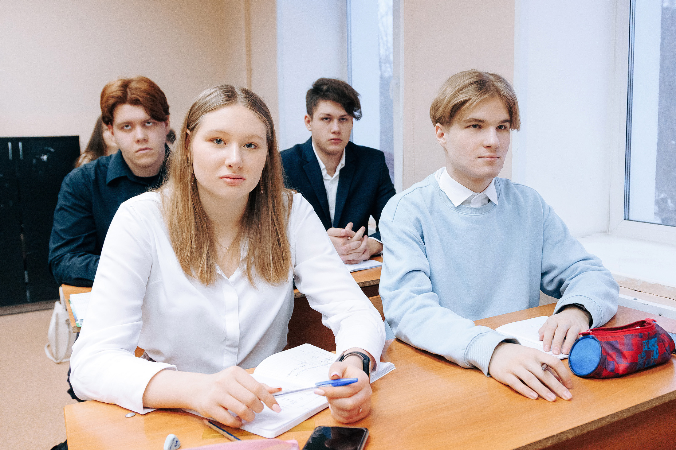 Старшие классы. На уроке