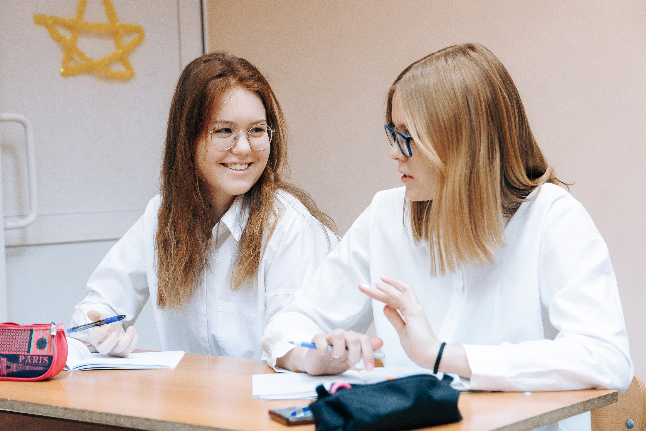 Старшие классы. На уроке