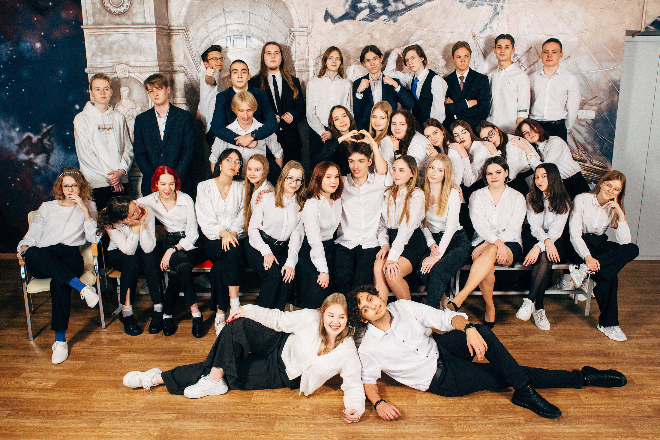 Старшие классы. Общие фото. Свадебный и семейный фотограф в Перми Андрей Желнин