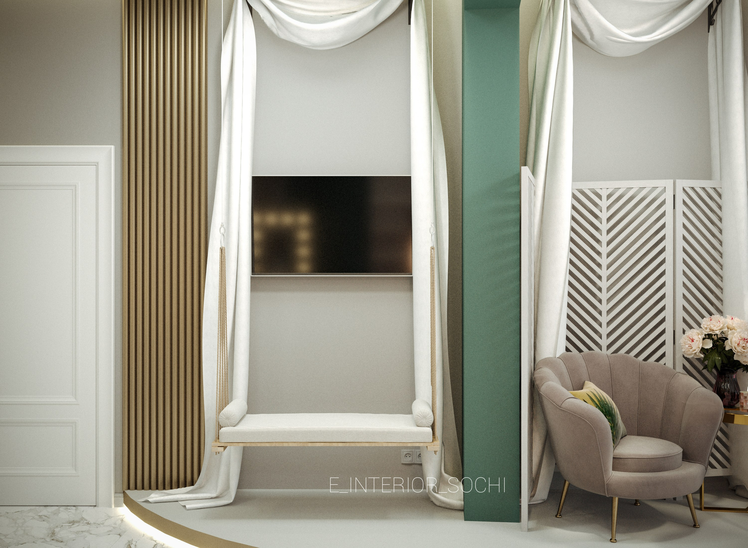 BEAUTY_KOVORK_AMAZON. Дизайн интерьера Евгения Тисленко