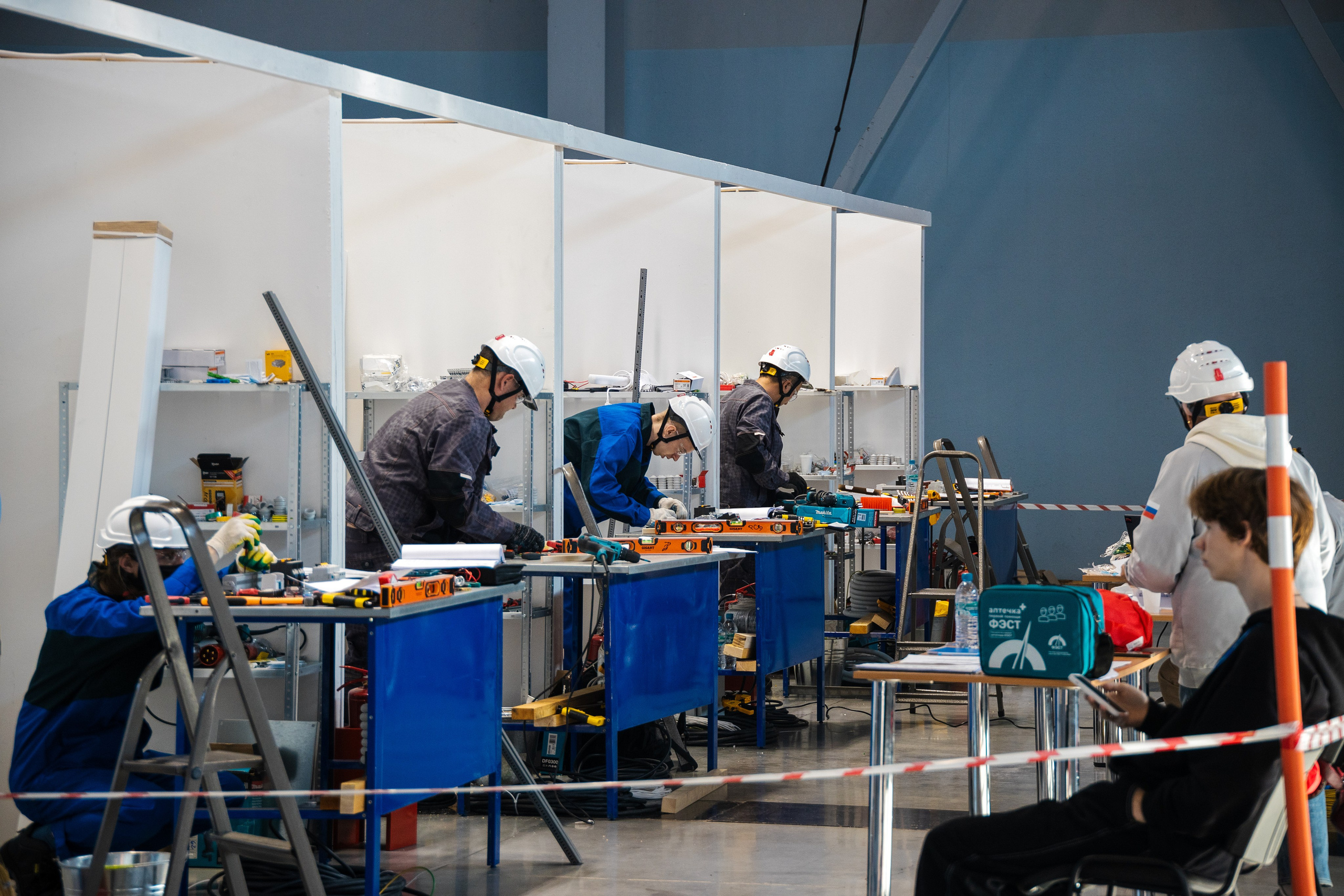 Фотосъемка строительного чемпионата в СПб | Динамичные кадры для медиа