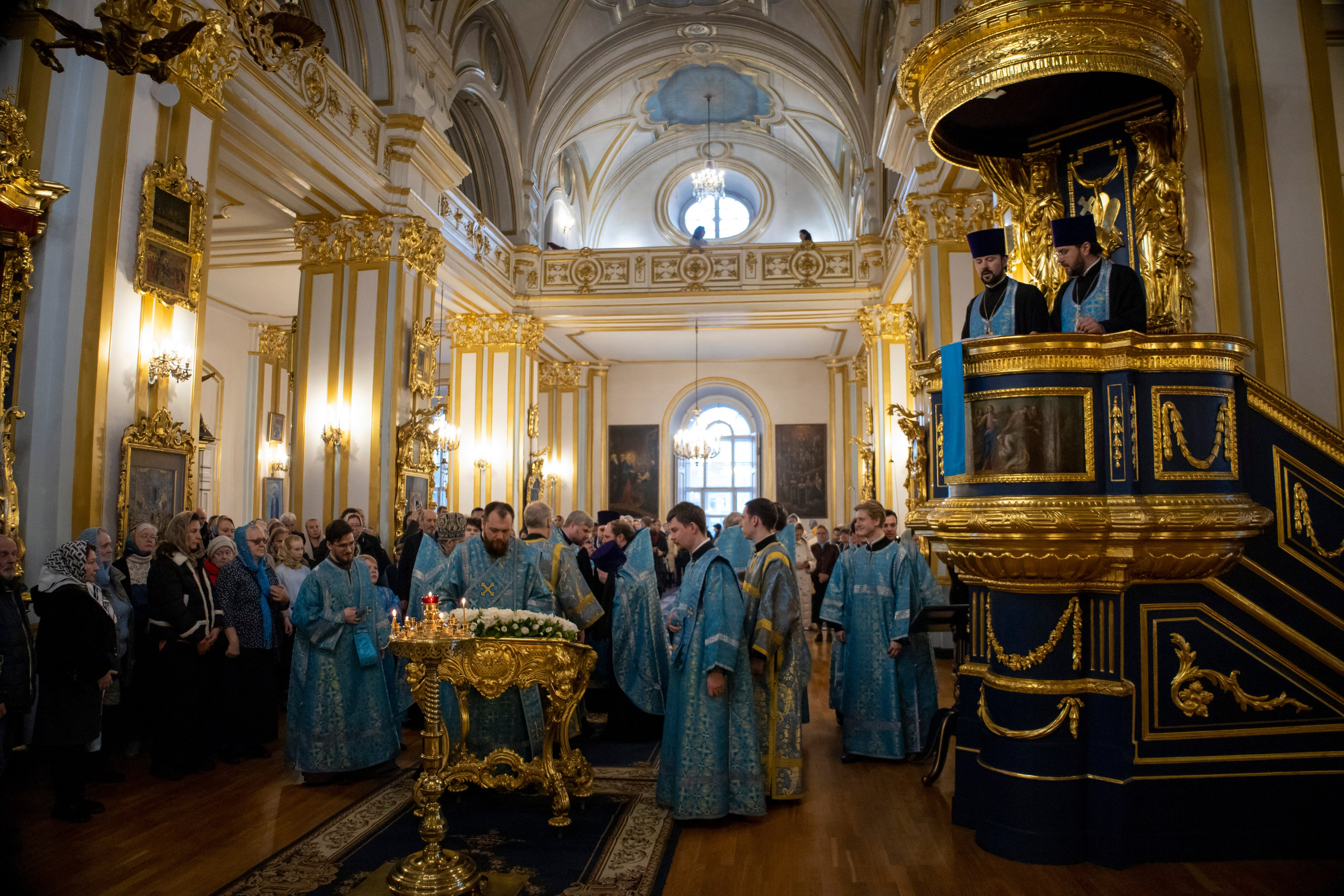 ПРЕДПРАЗДНСТВО БЛАГОВЕЩЕНИЯ ПРЕСВЯТОЙ БОГОРОДИЦЫ. НИКОЛО-БОГОЯВЛЕНСКИЙ МОРСКОЙ СОБОР