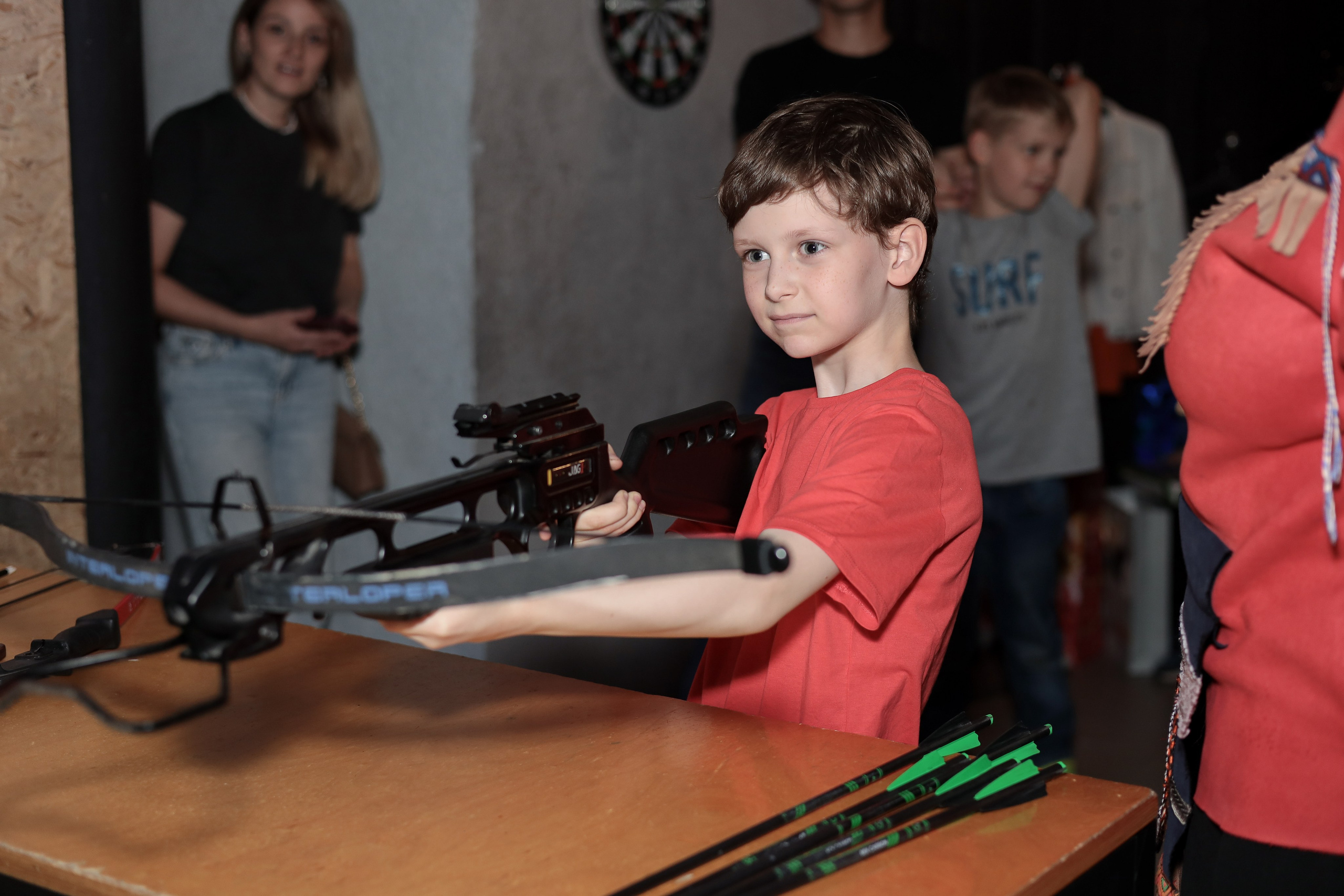 День рождение в стрелковом клубе. Фотограф Надршина Лилия