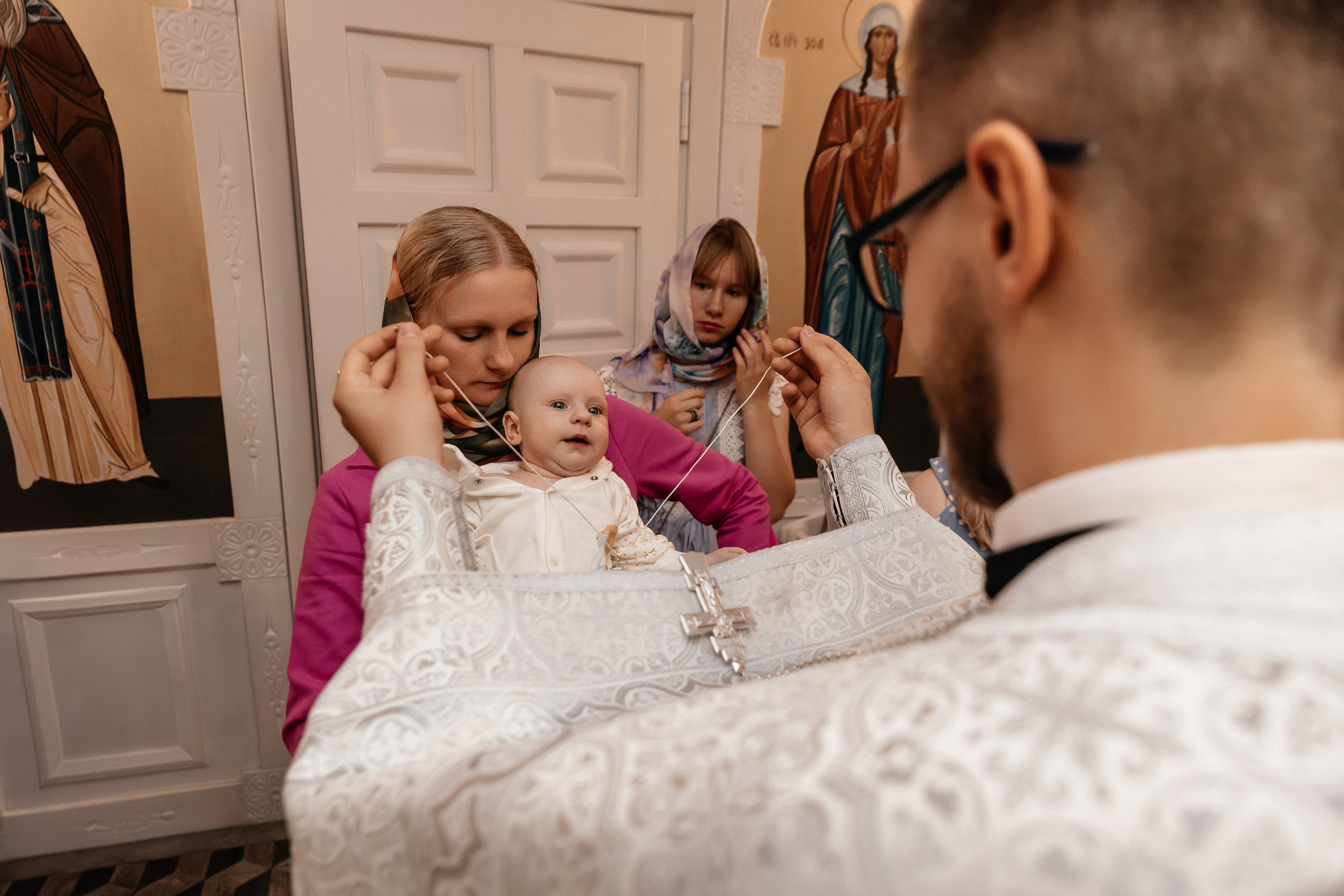 Крещение Варвары. Семейный фотограф Минск Усова Ольга
