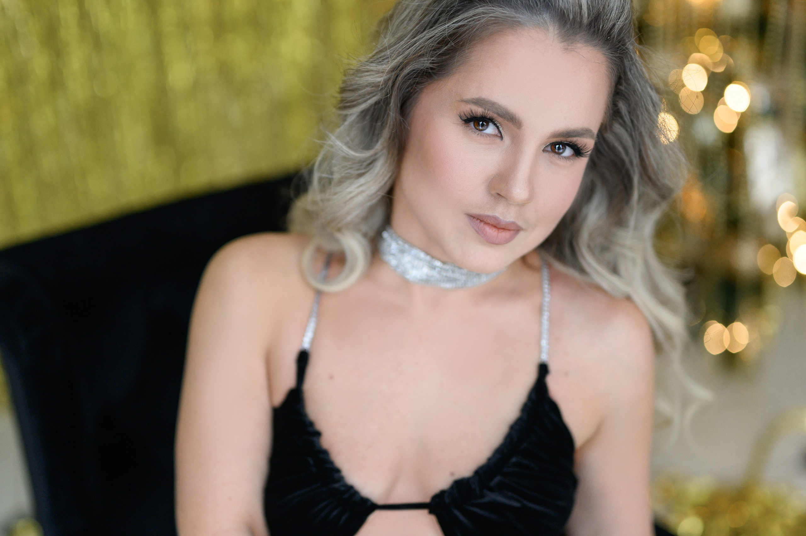 Новогодняя фотосессия в зале Грэмми фотостудии Famous studios. Semerlina.ru