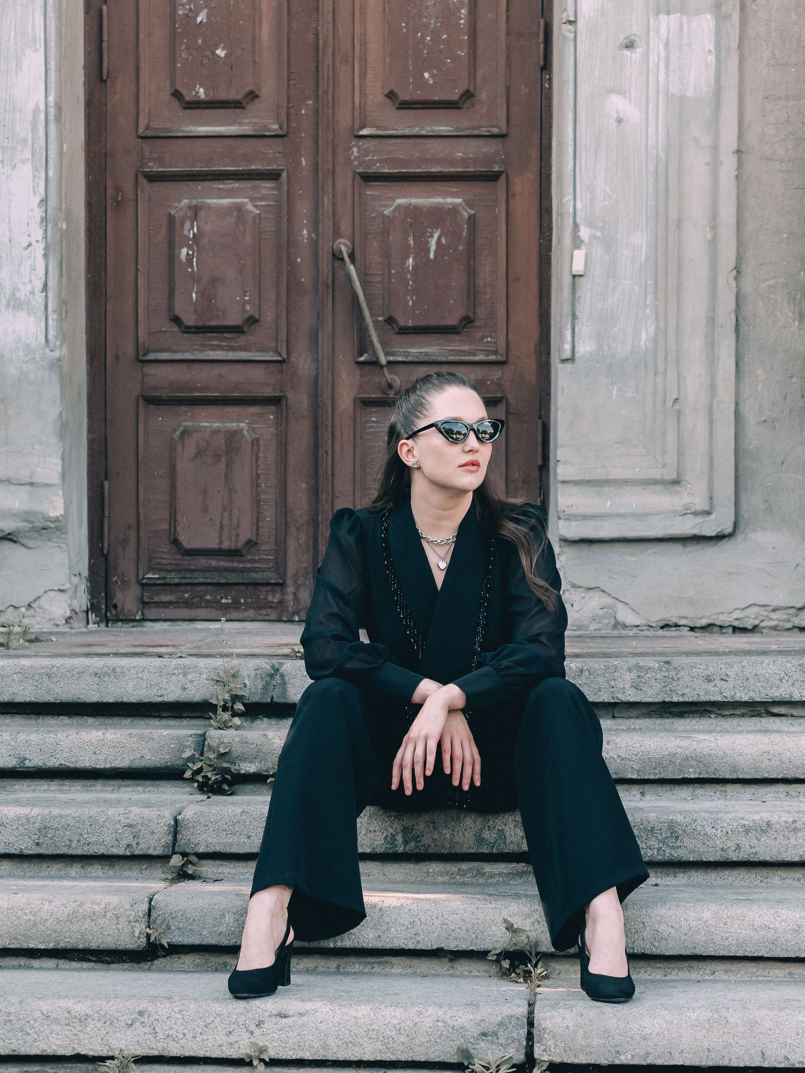 Девичник в чёрном. Фотограф в Екатеринбурге Яна Круташова