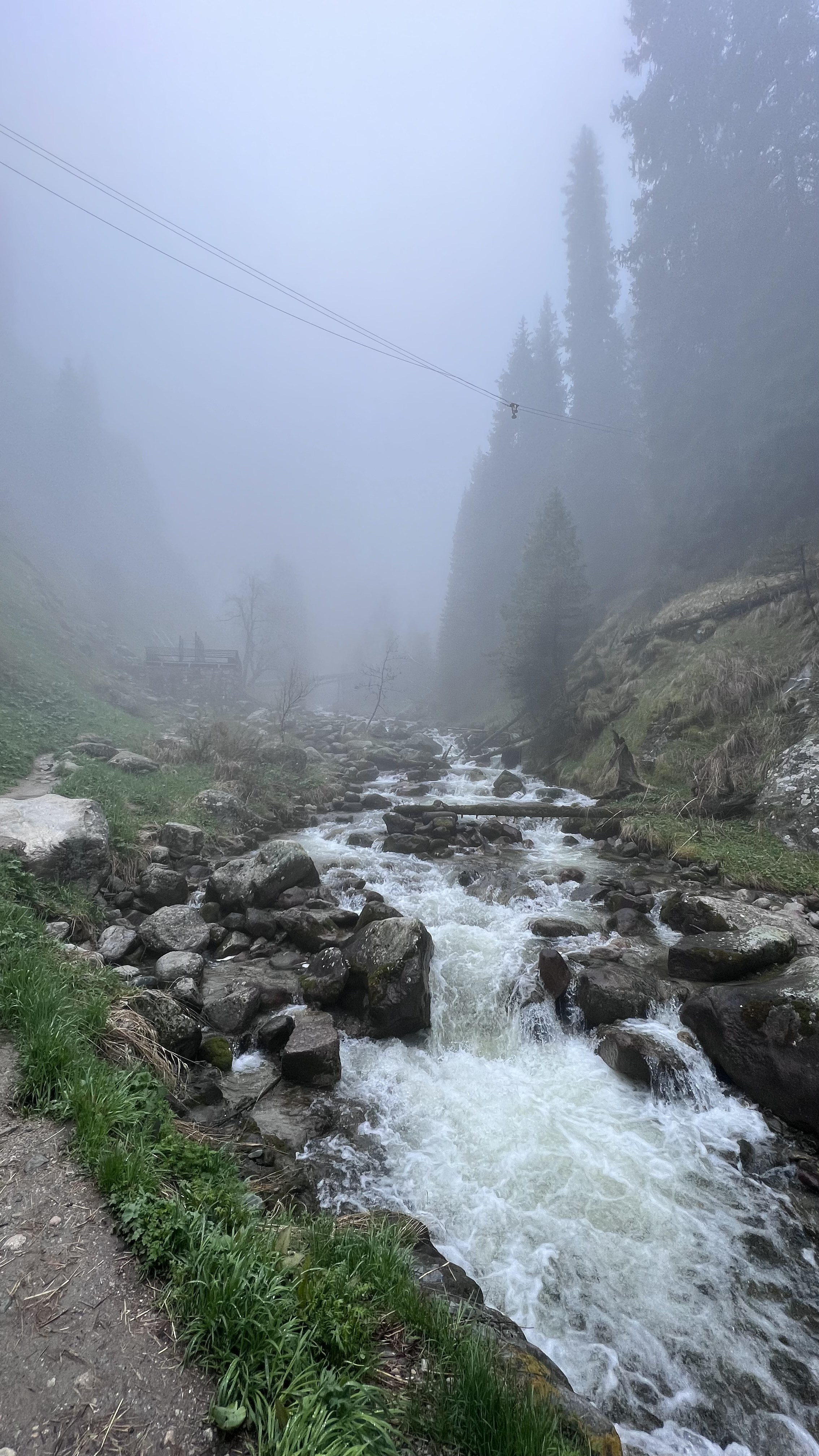 Большое Алматинское Озеро (БАО), горячие источники Алмарасан и водопад Аюсай из Алматы
