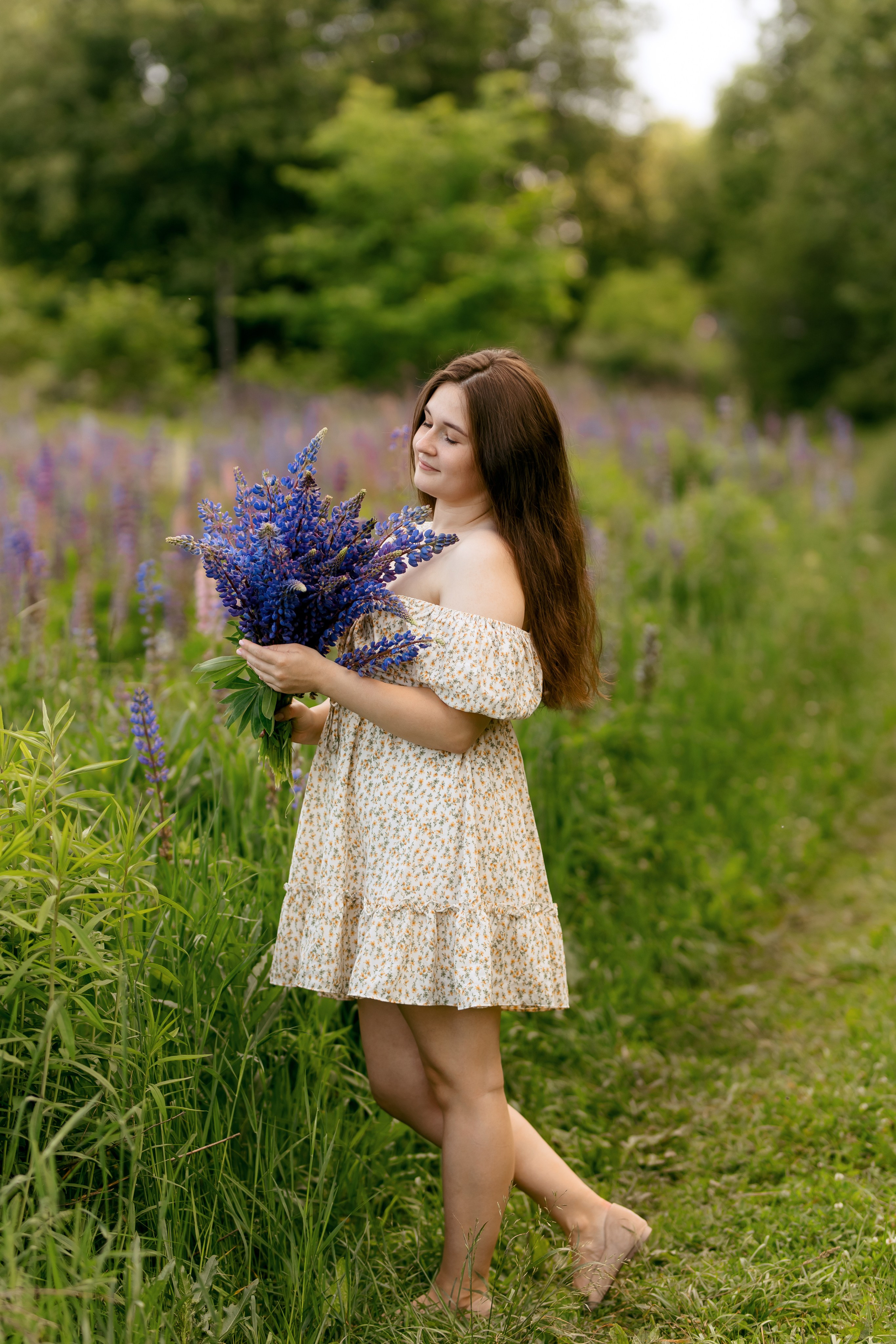 В люпинах. Свадебный и семейный фотограф в Туле и области Маша Костина
