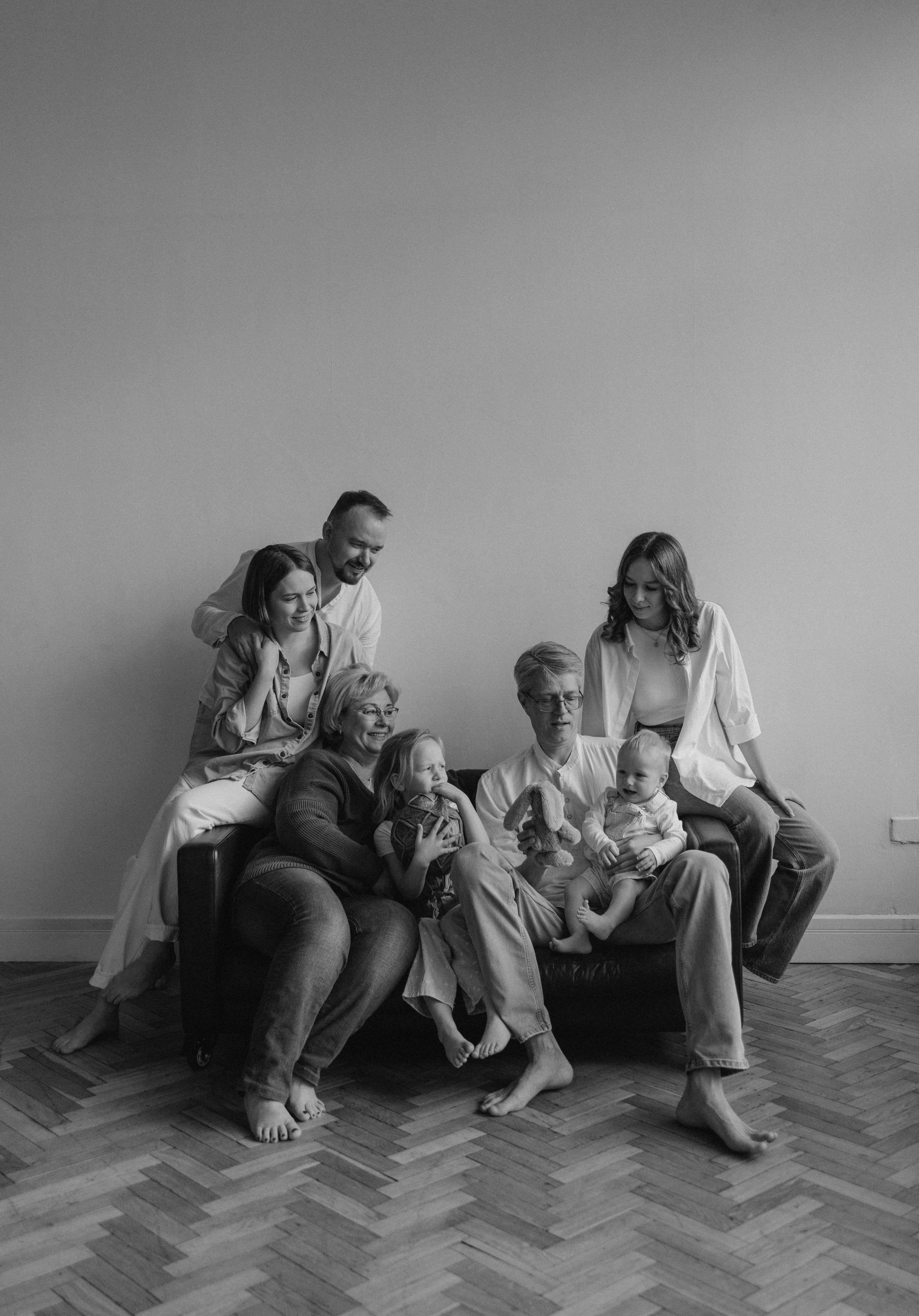 Большая семья. Семейный фотограф Москва Валерия Белова