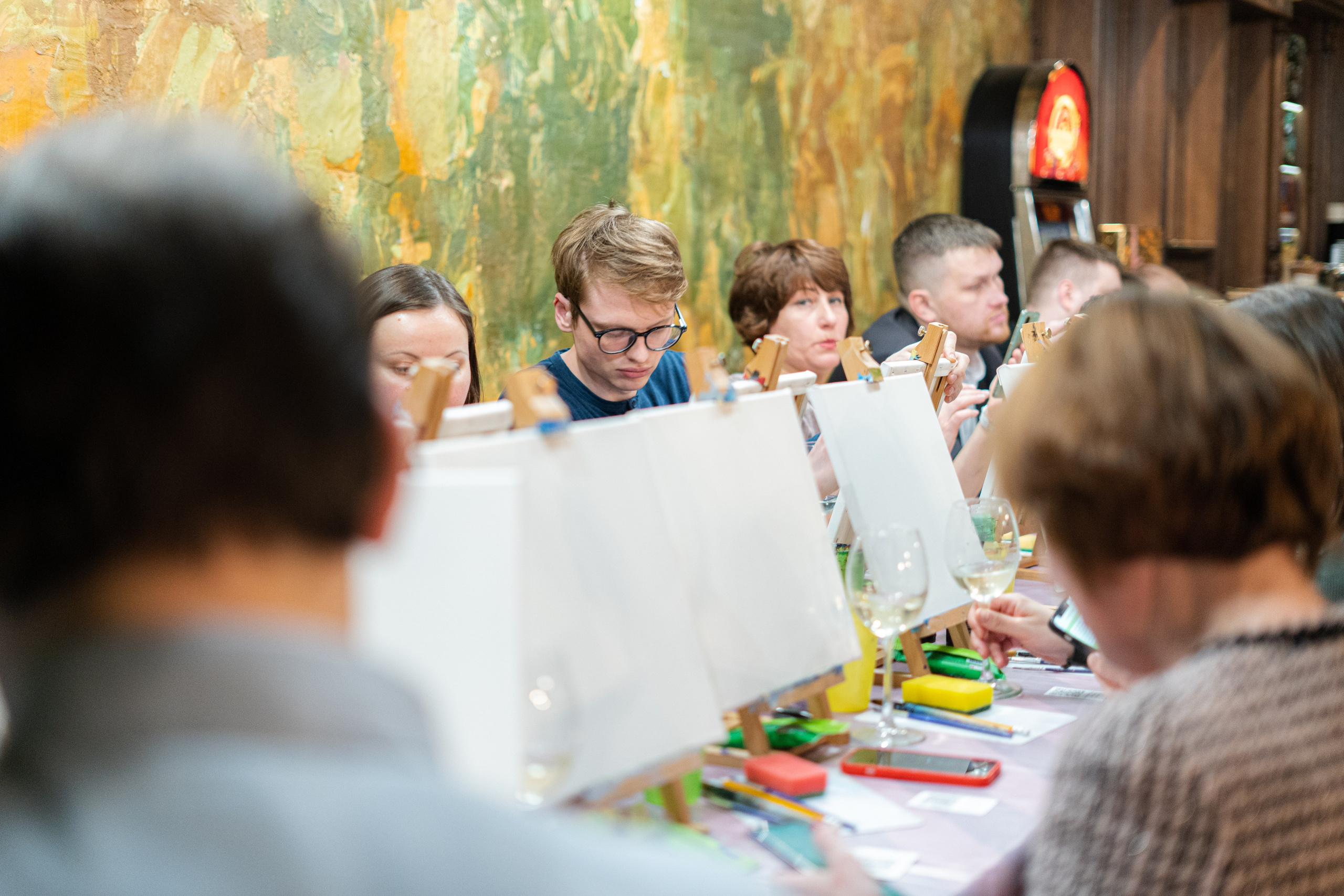 Корпоратив Teach Me Art 2. Портретный фотограф в Москве и Санкт-Петербурге Арина Чех