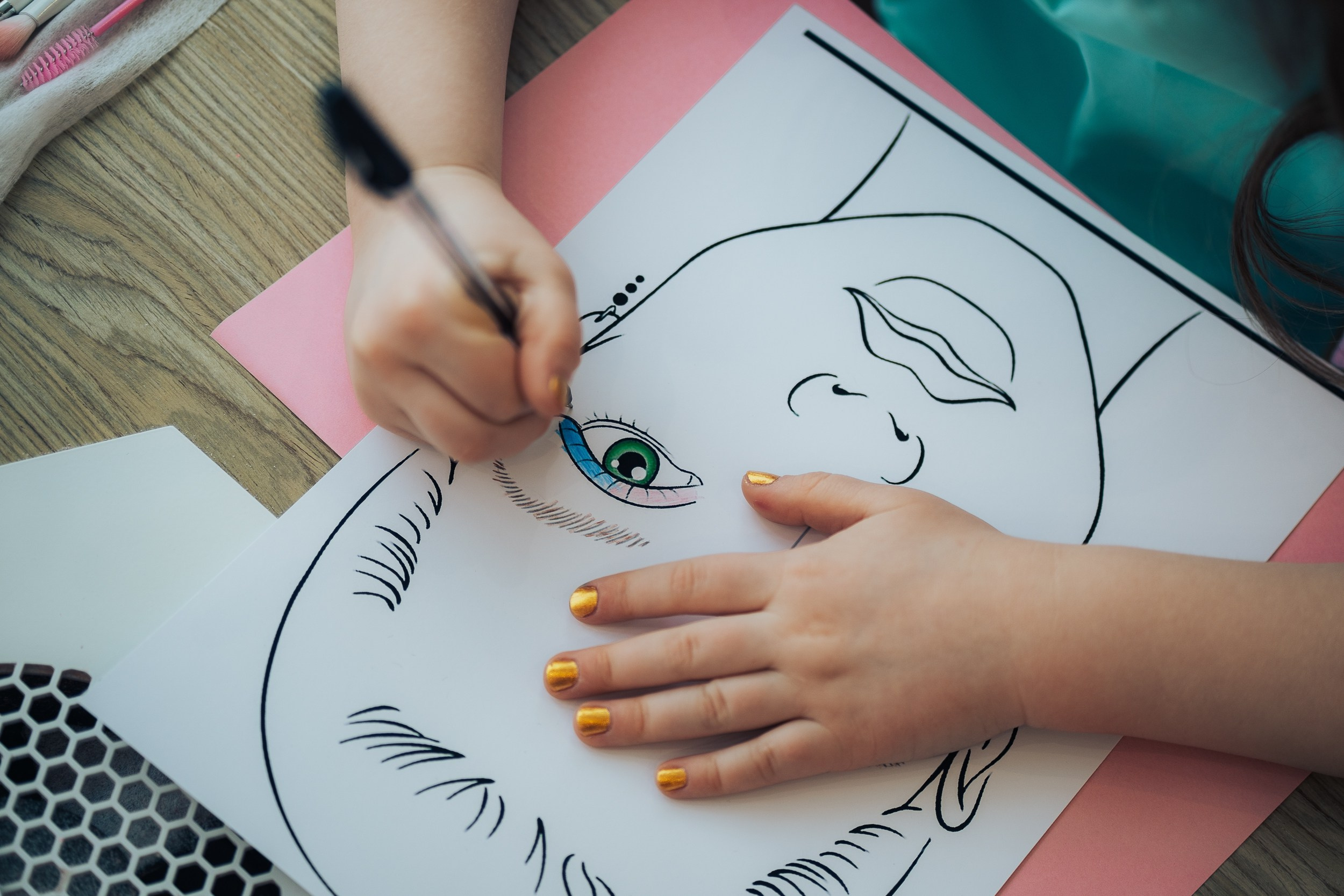 Мастер класс по макияжу, для дочки!. Ваш свадебный и семейный фотограф