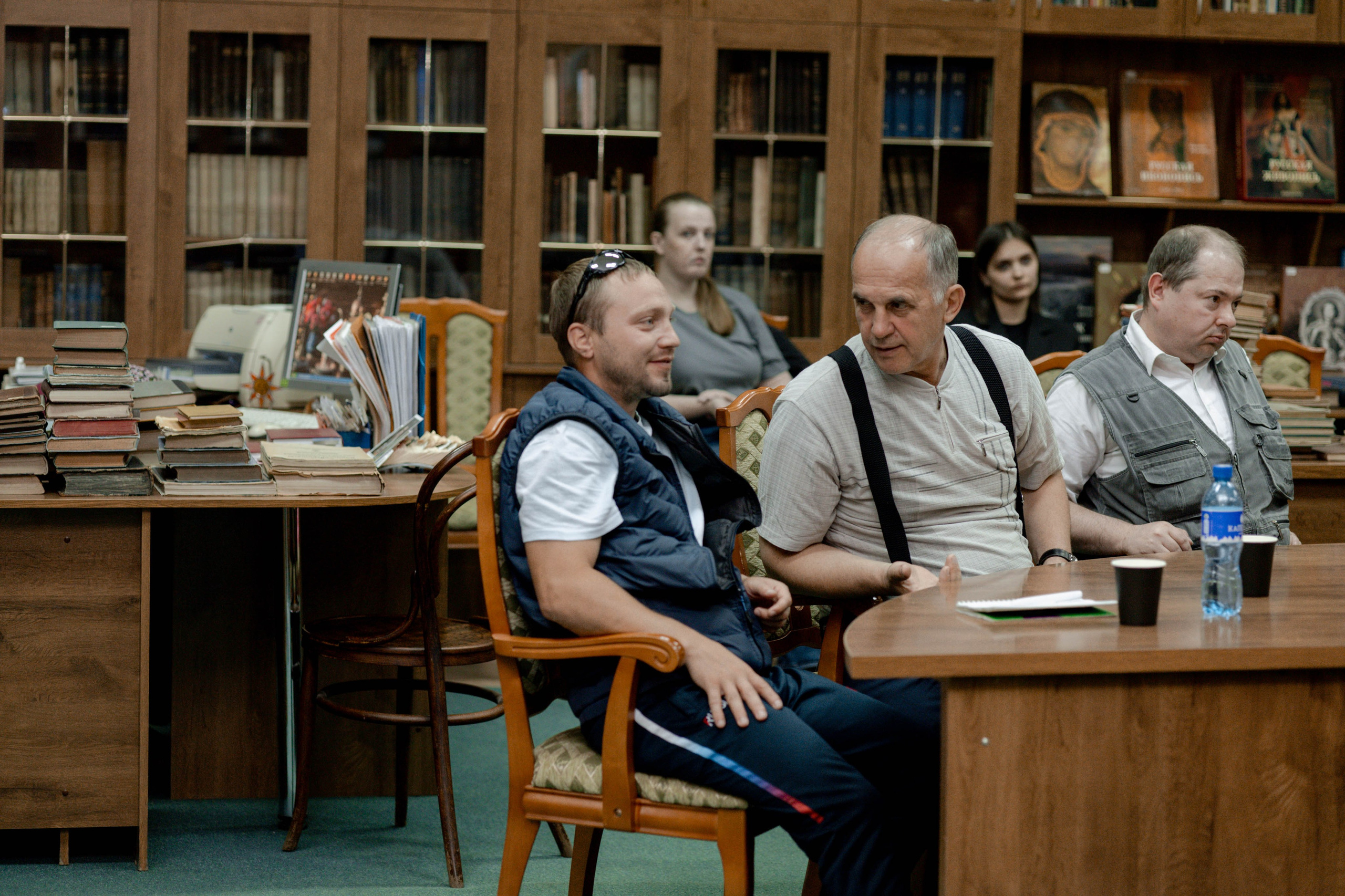 Награждение шахматной федерации