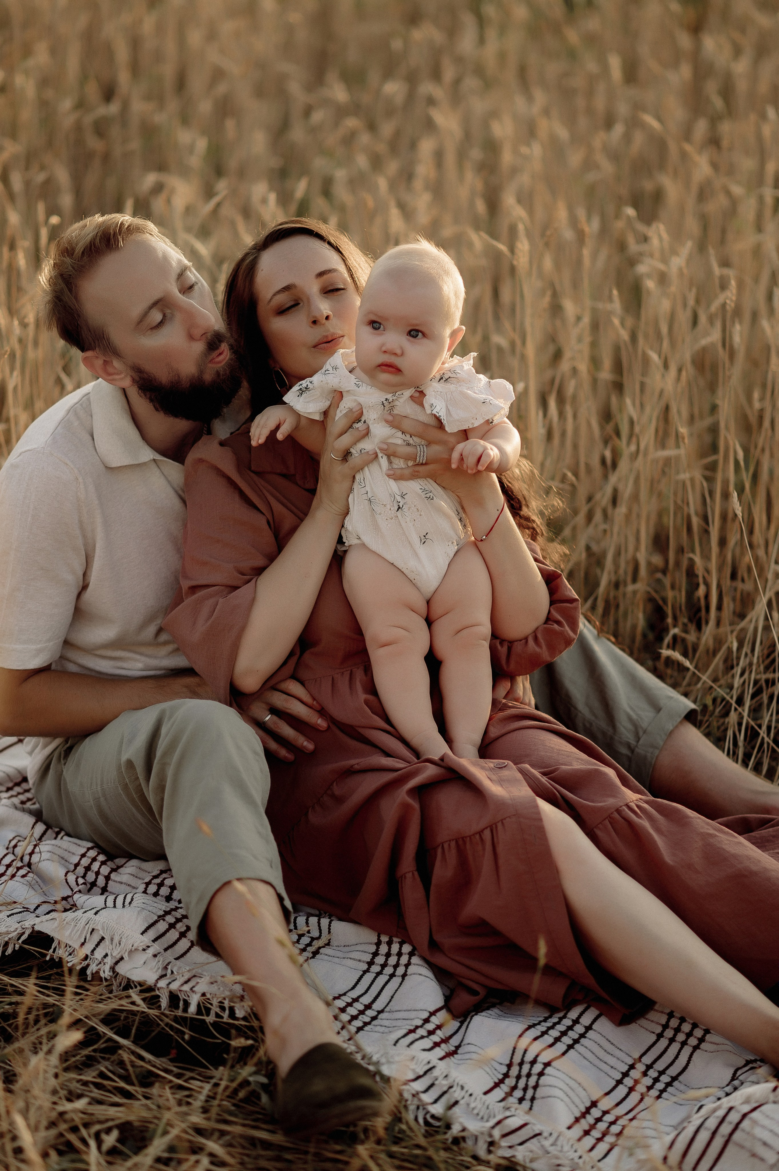 В пшенице. Фотограф Мария Стрелкова