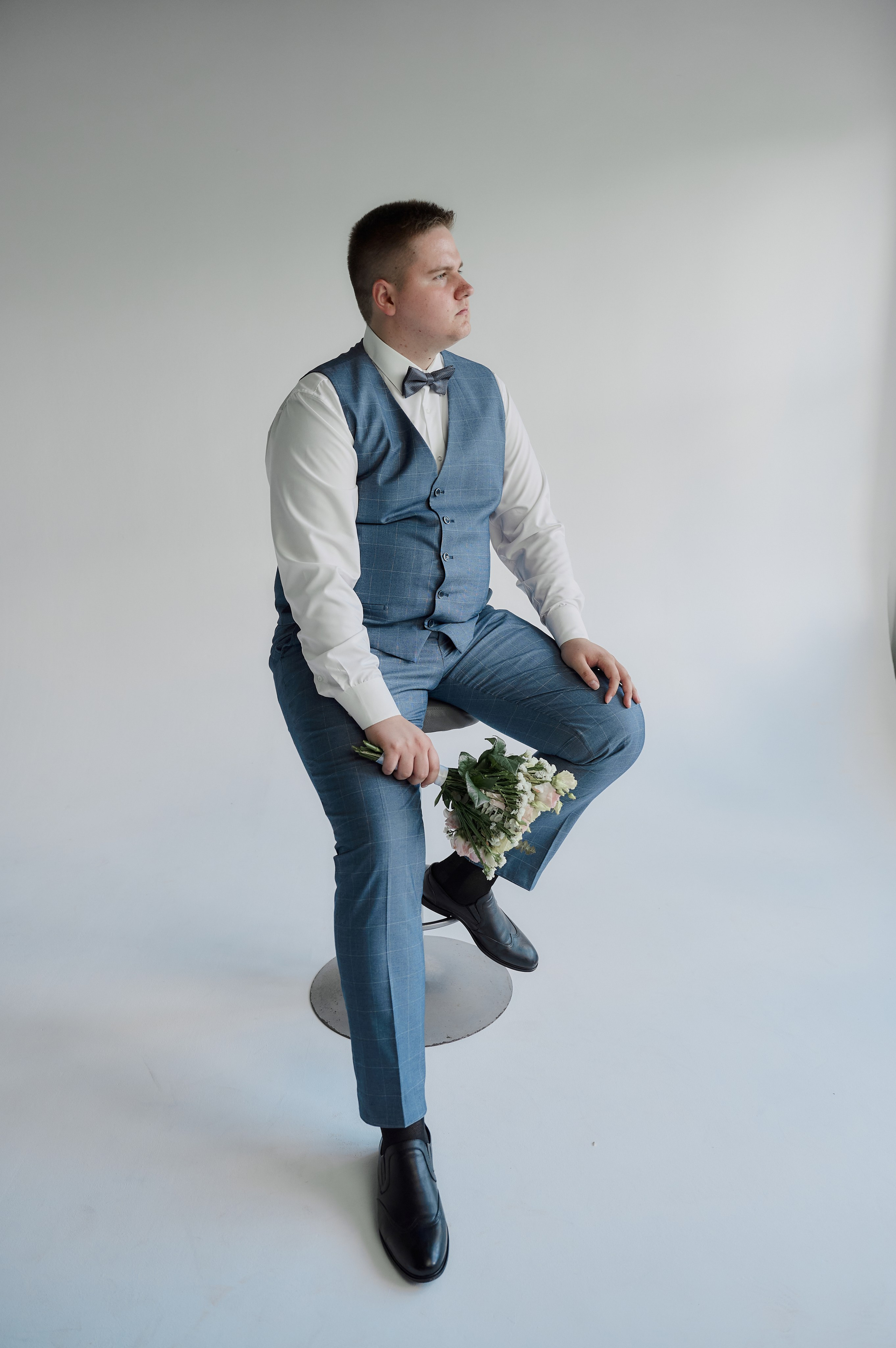 Свадебная фотосессия в студии. Свадебный фотограф в Туле Никита Беляев