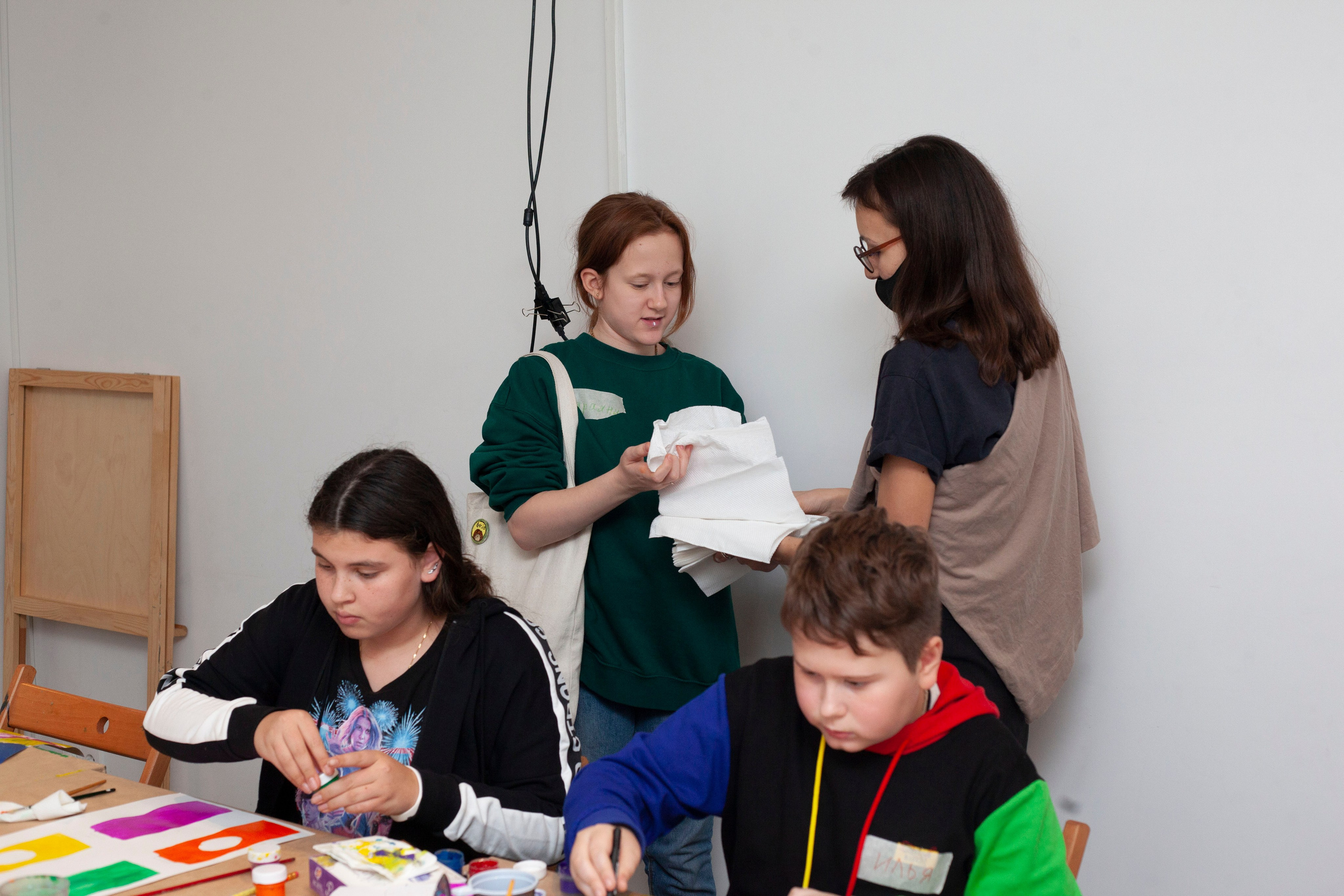 Детский мастер-класс в ММОМА. Stanislav Baryshev — People. Emotions. Atmosphere