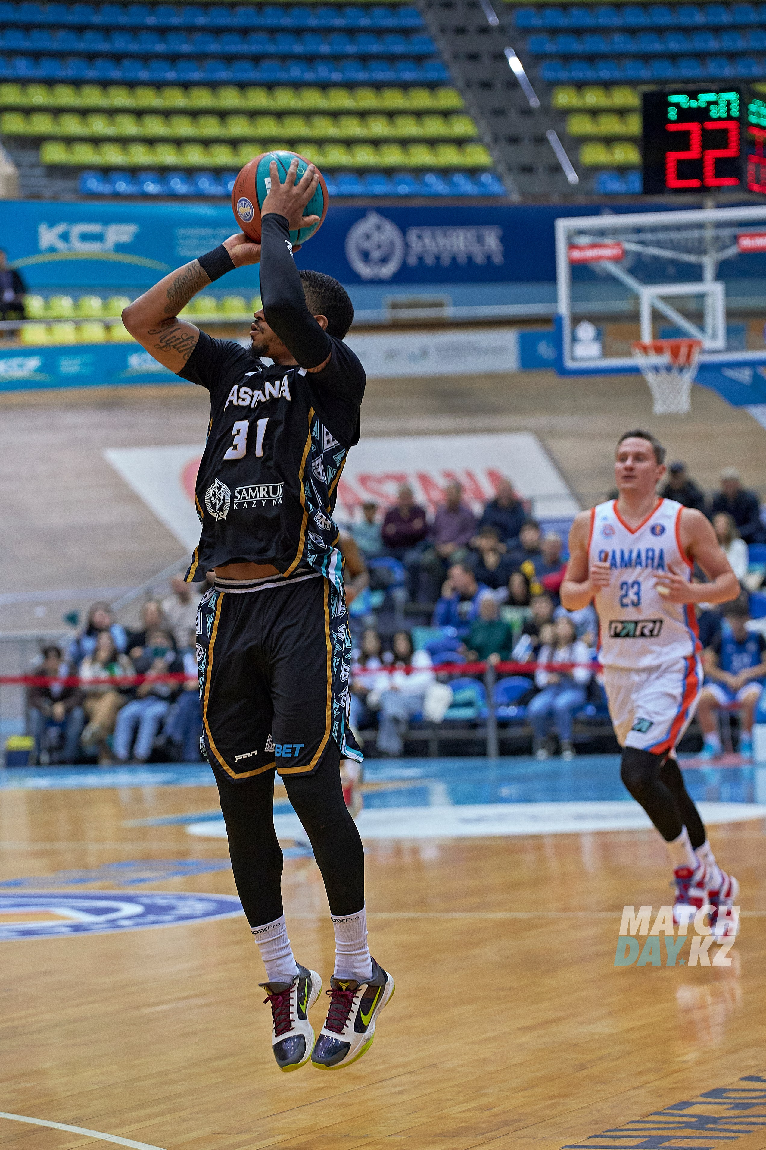 VTB League (Astana — Samara) 27 November 2023. Professional photo & Event agency (Kazakhstan, Astana)