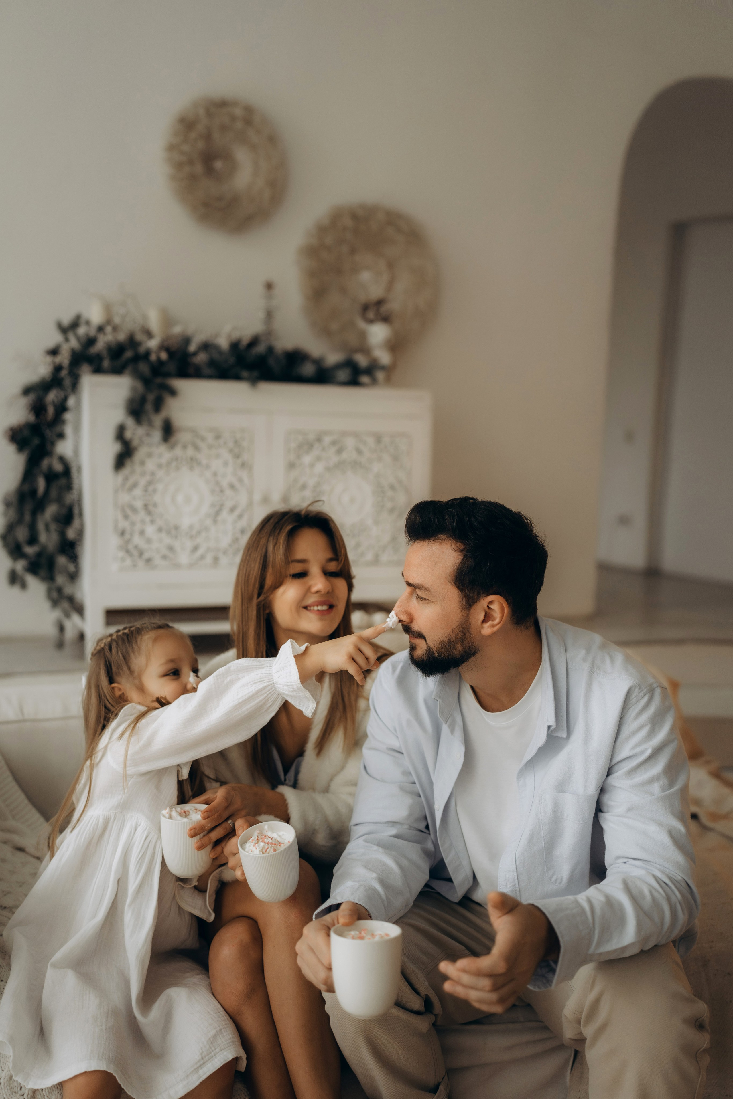 Новогодняя. Семейный фотограф Москва. Фотограф беременности и материнства Москва