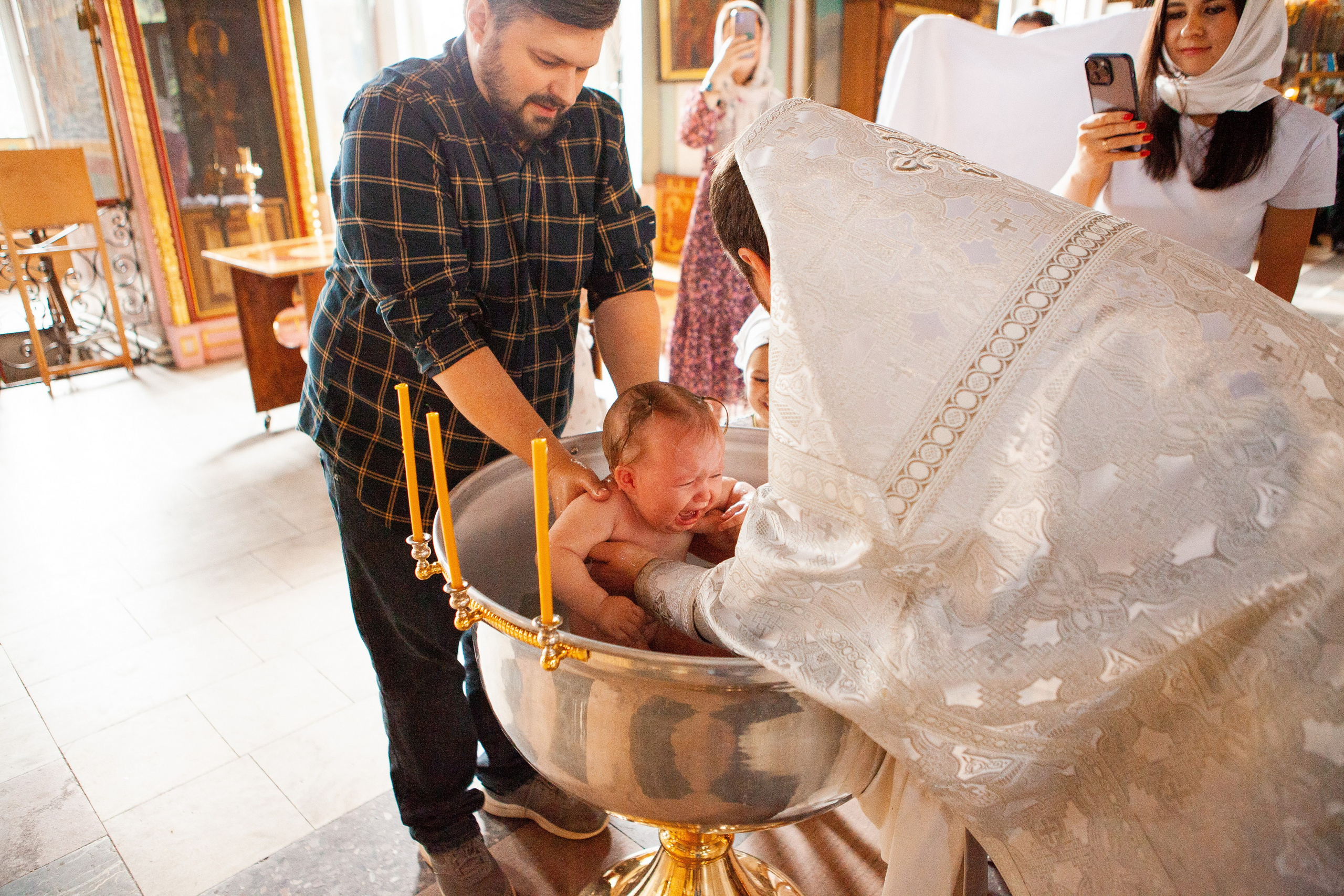 Крещение Дарьи. Фотограф Ольга Ефремова