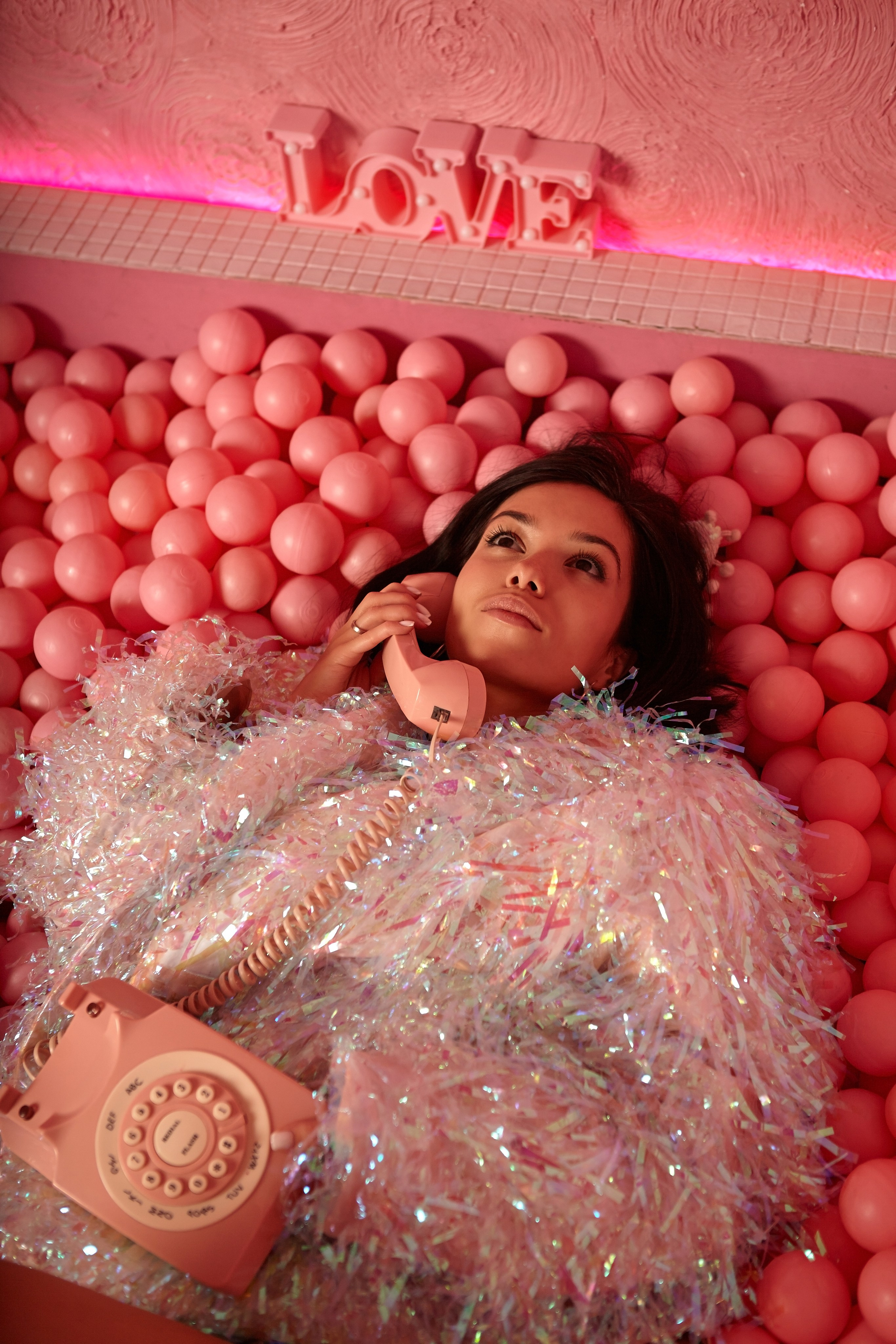 Фотосессия в розовой студии. Фотограф Ольга Ефремова