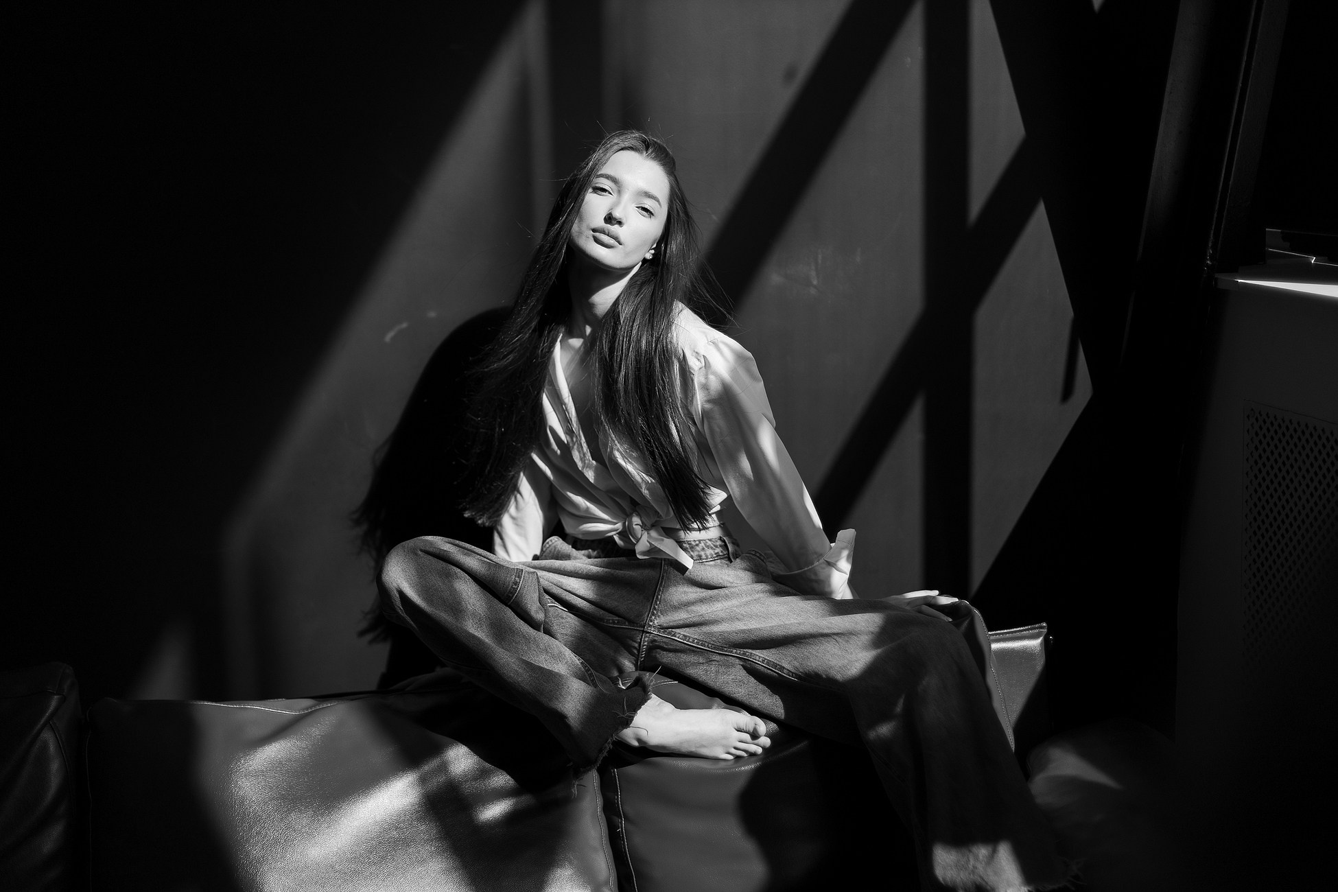 Анна. Черно-белое настроение. Часть 1. Семейный фотограф в Пензе Мария Левина