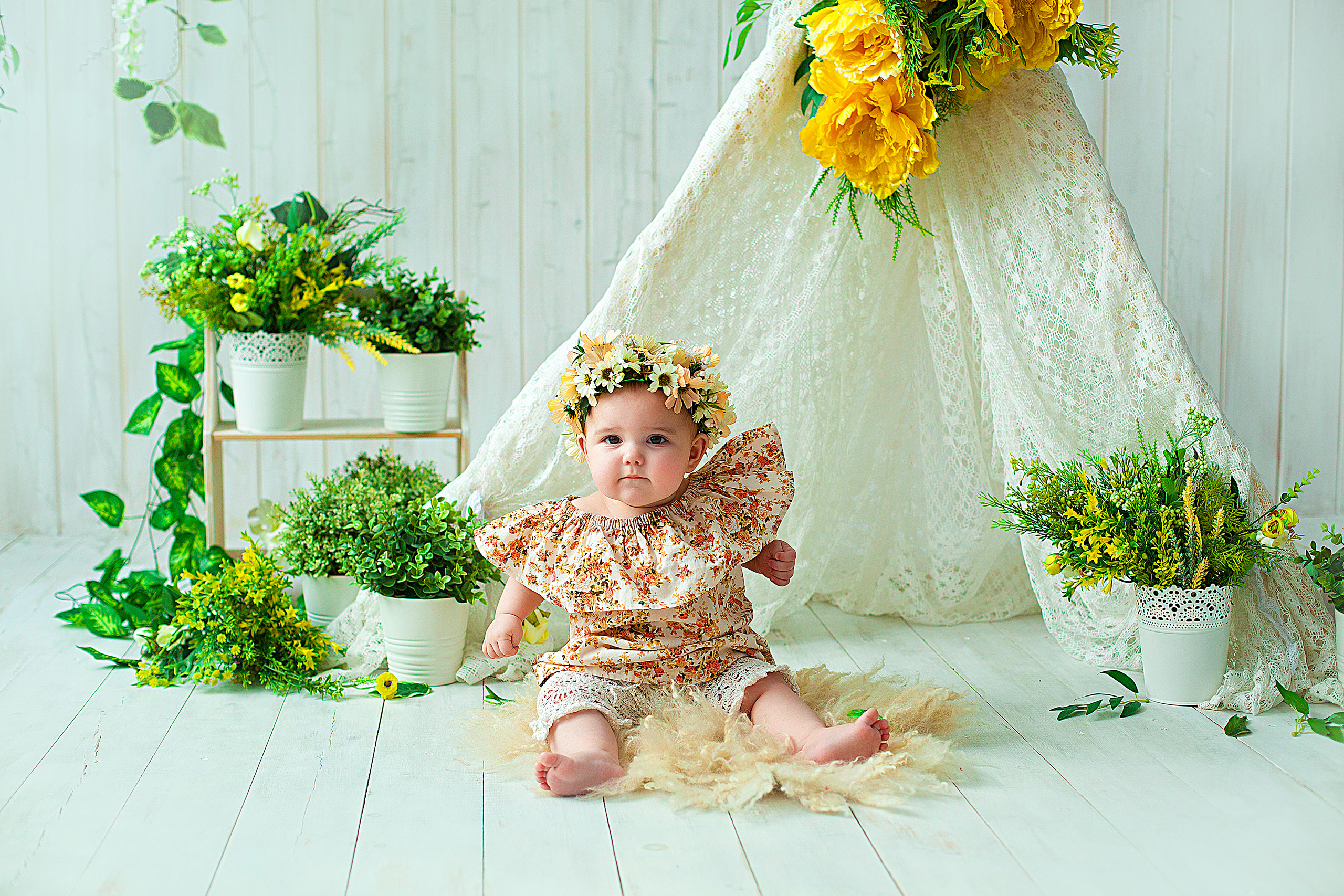 Детская фотосессия детей до 7 лет. Фотограф новорожденных и детей до года в Новосибирске Ka
