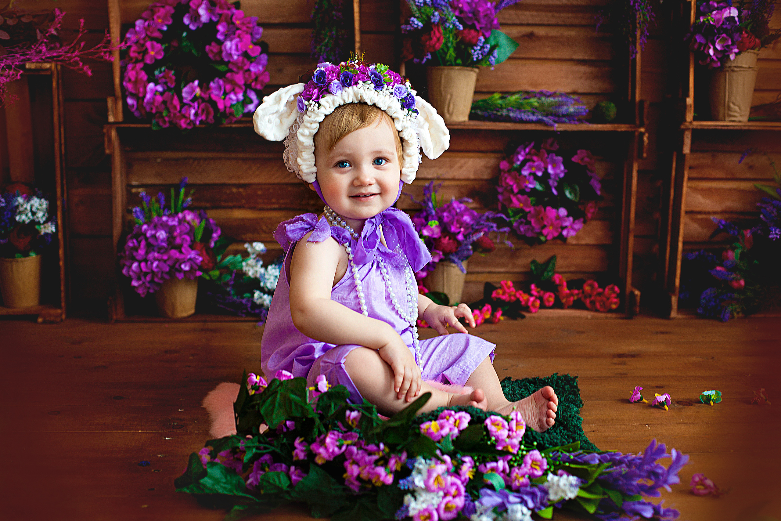 Детская фотосессия детей до 7 лет. Фотограф новорожденных и детей до года в Новосибирске Ka