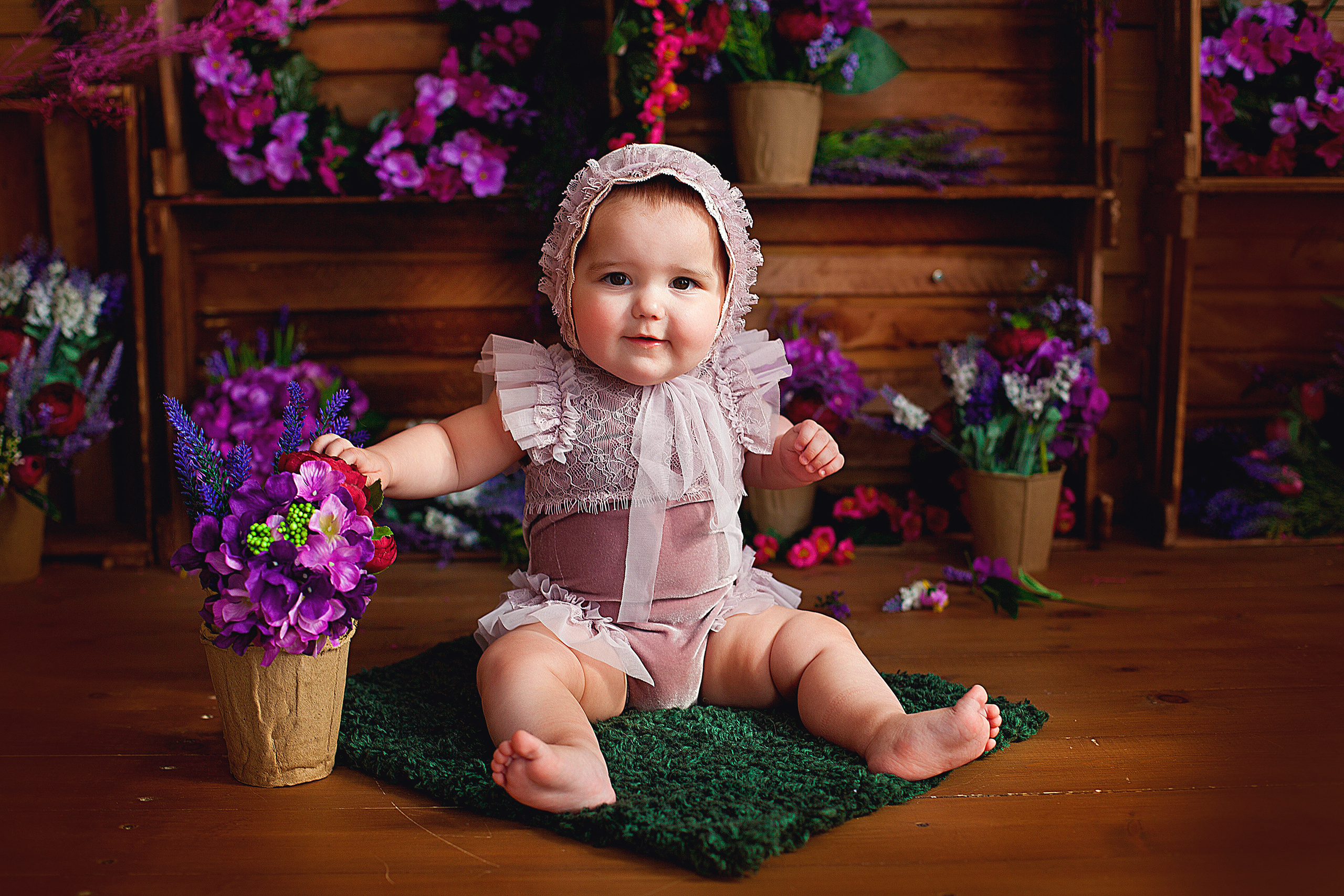 Детская фотосессия детей до 7 лет. Фотограф новорожденных и детей до года в Новосибирске Ka