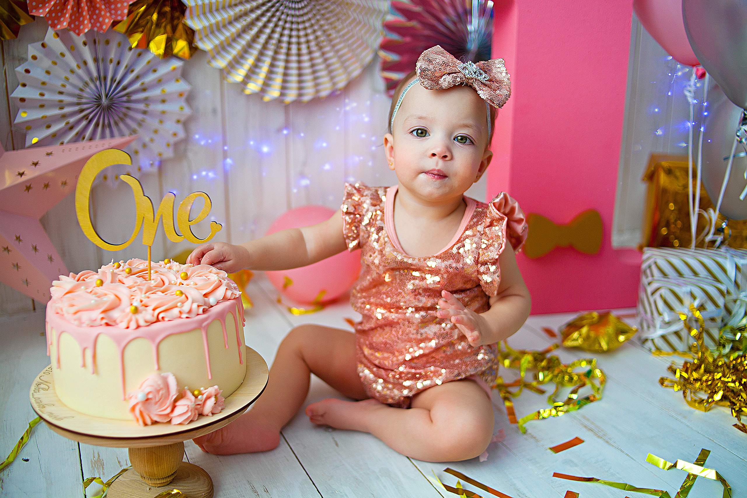 Съемка мне 1 годик. Фотограф новорожденных и детей до года в Новосибирске Ka