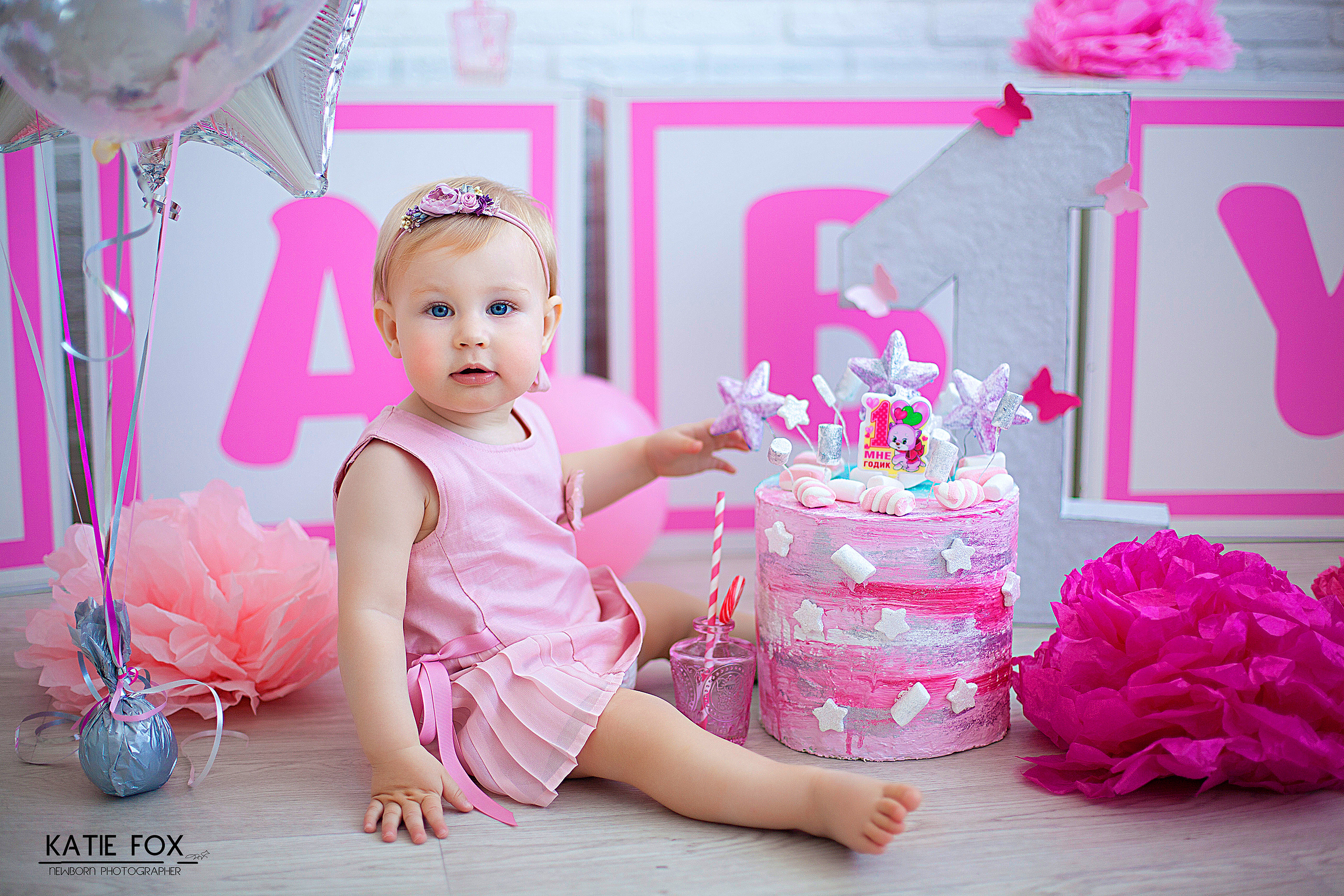 Съемка мне 1 годик. Фотограф новорожденных и детей до года в Новосибирске Ka