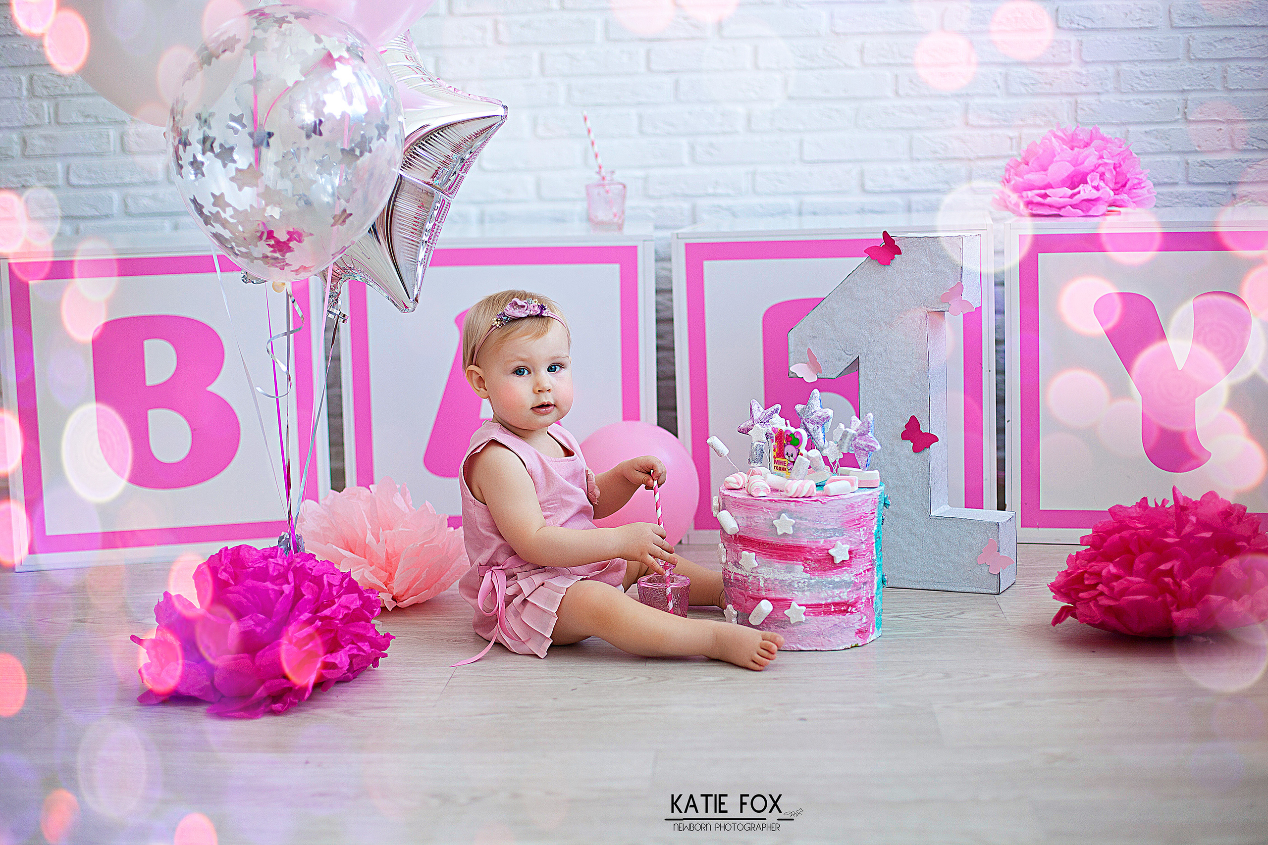 Съемка мне 1 годик. Фотограф новорожденных и детей до года в Новосибирске Ka