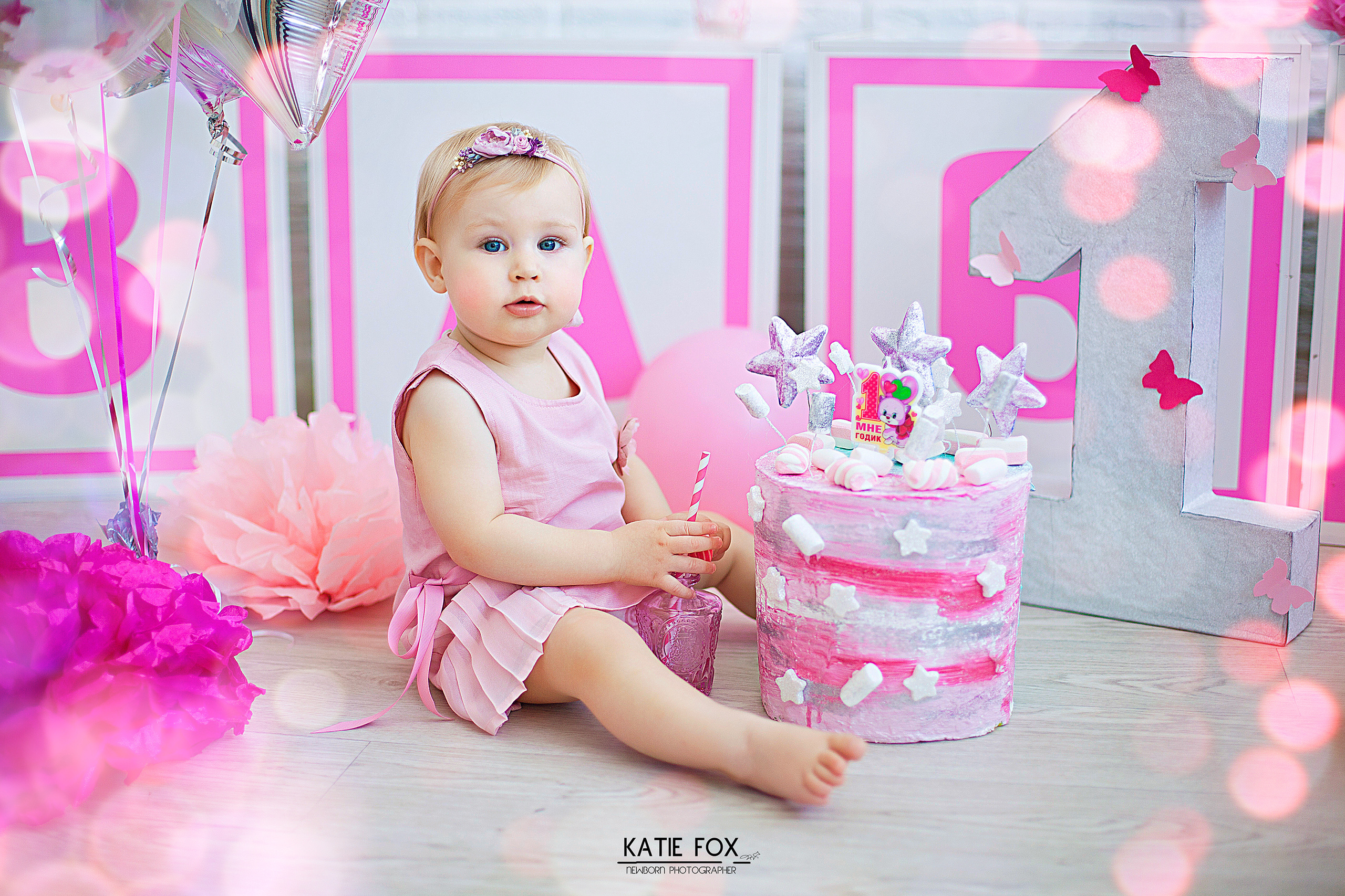 Съемка мне 1 годик. Фотограф новорожденных и детей до года в Новосибирске Ka