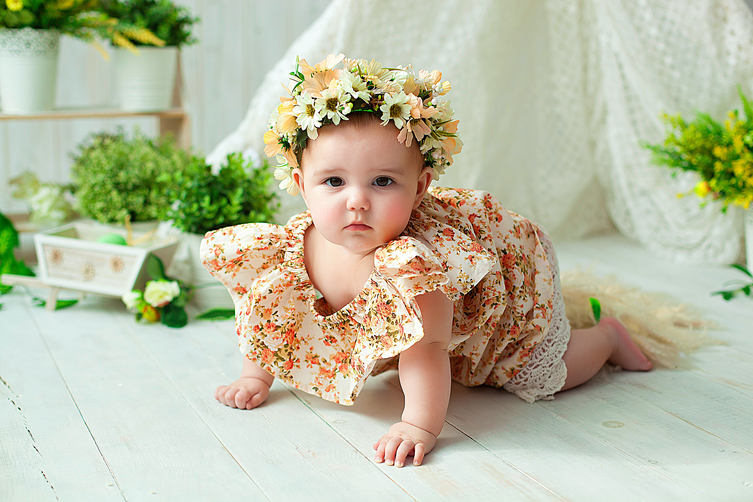 Детская фотосессия детей до 7 лет. Фотограф новорожденных и детей до года в Новосибирске Ka